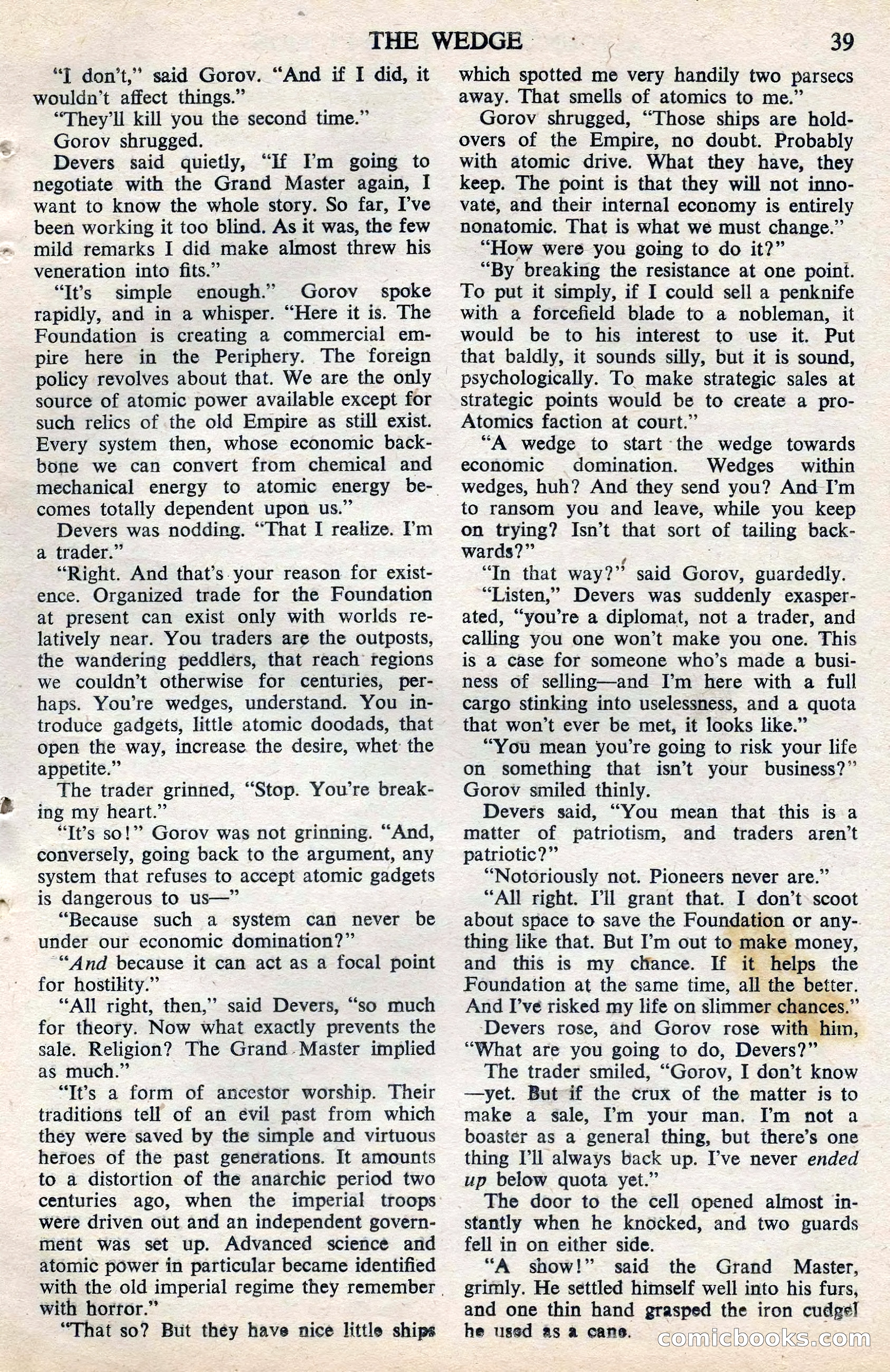 Astounding Science Fiction, February 1945 (British Edition) — page 41 of 69