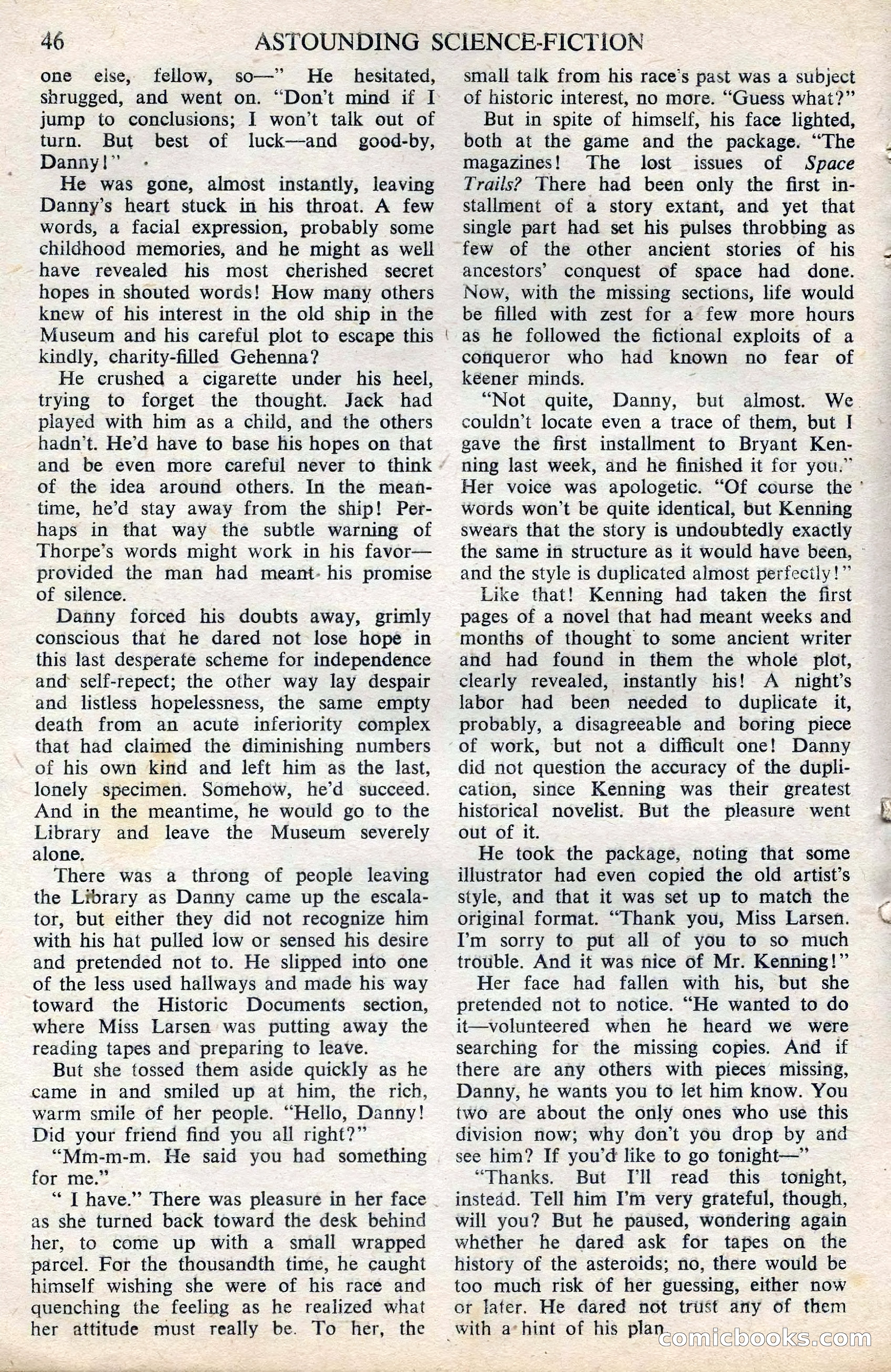 Astounding Science Fiction, February 1945 (British Edition) — page 48 of 69