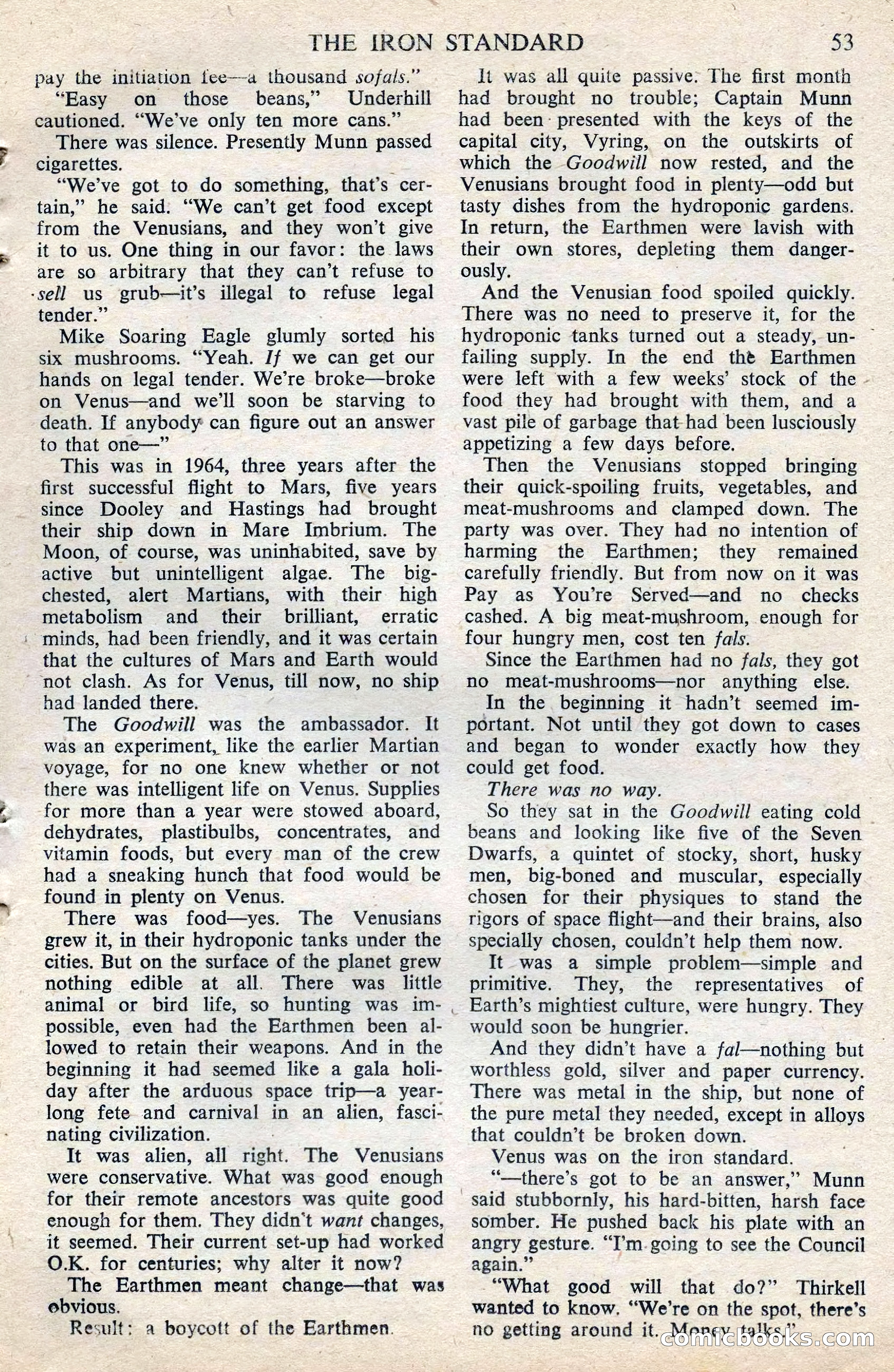 Astounding Science Fiction, February 1945 (British Edition) — page 55 of 69