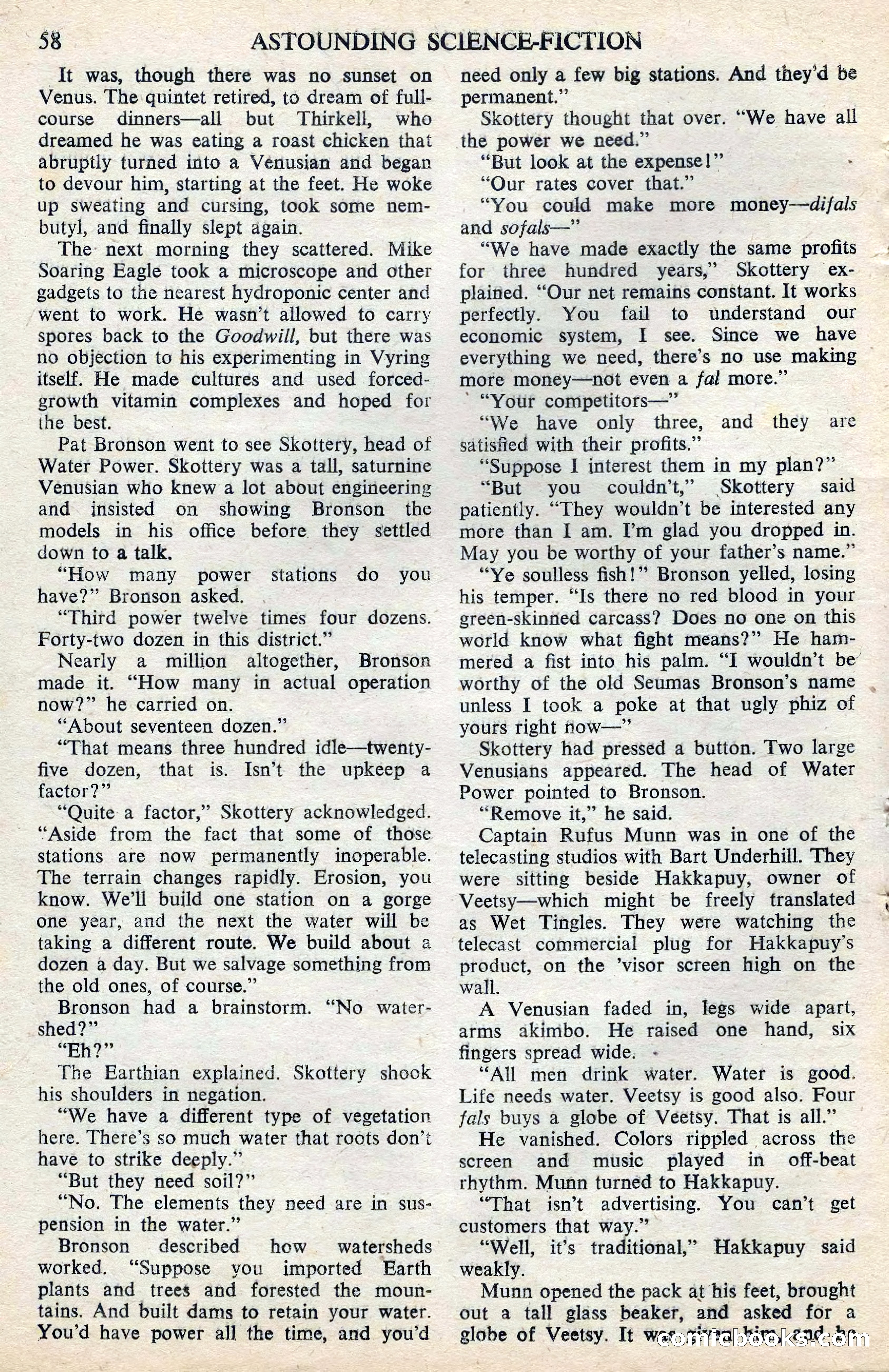 Astounding Science Fiction, February 1945 (British Edition) — page 60 of 69
