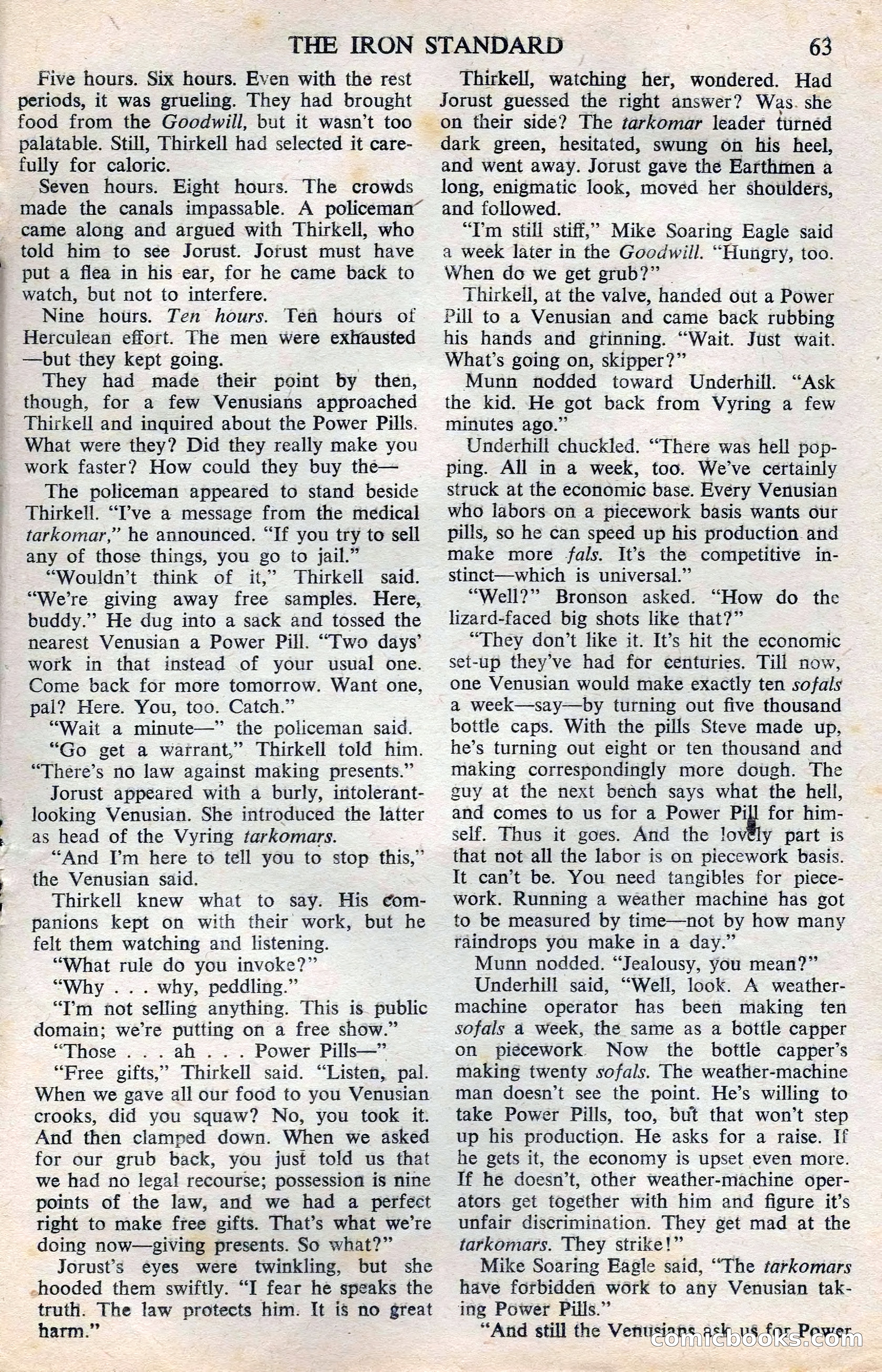 Astounding Science Fiction, February 1945 (British Edition) — page 65 of 69