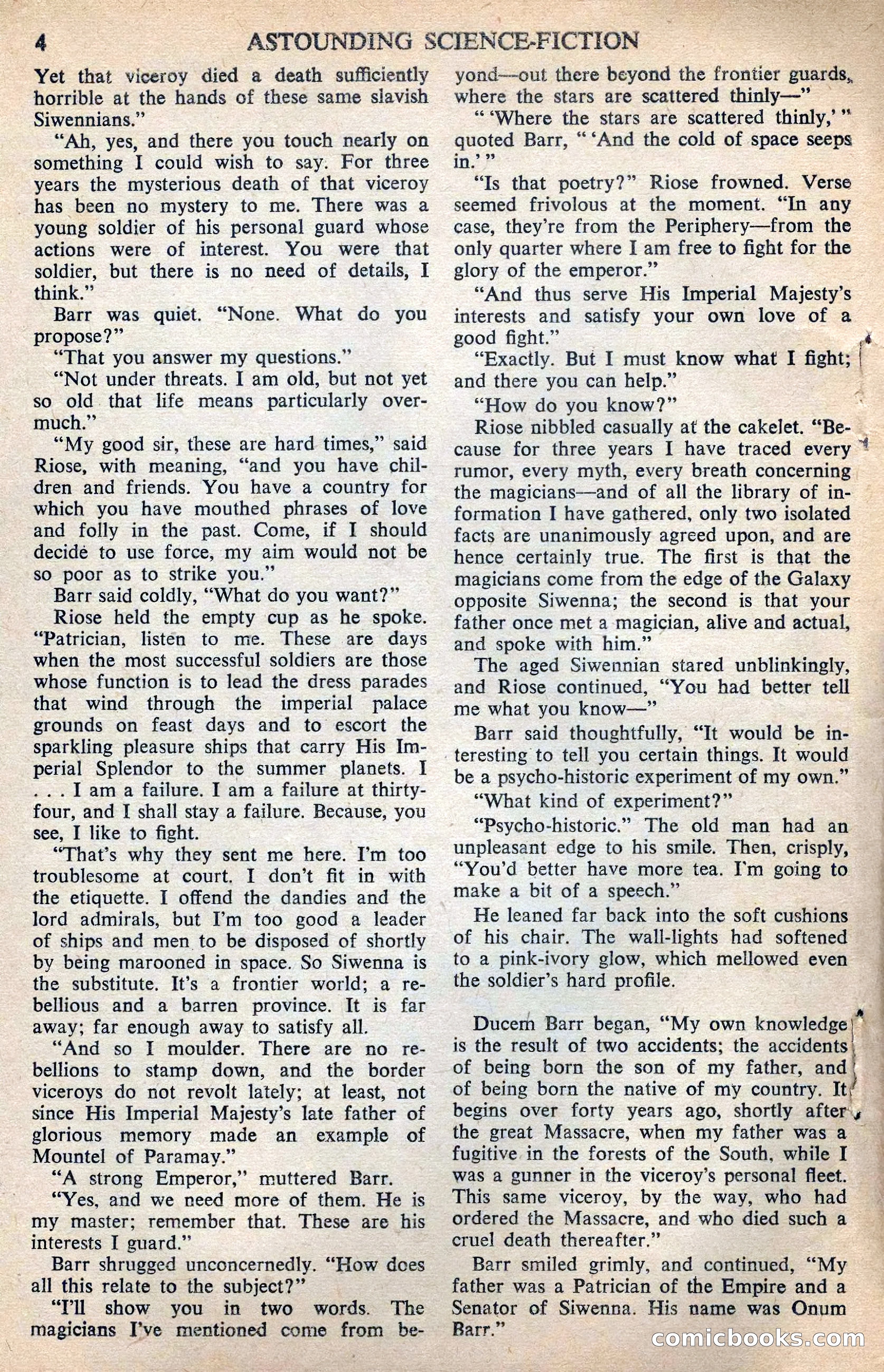 Astounding Science Fiction (British Edition) — page 6 of 68