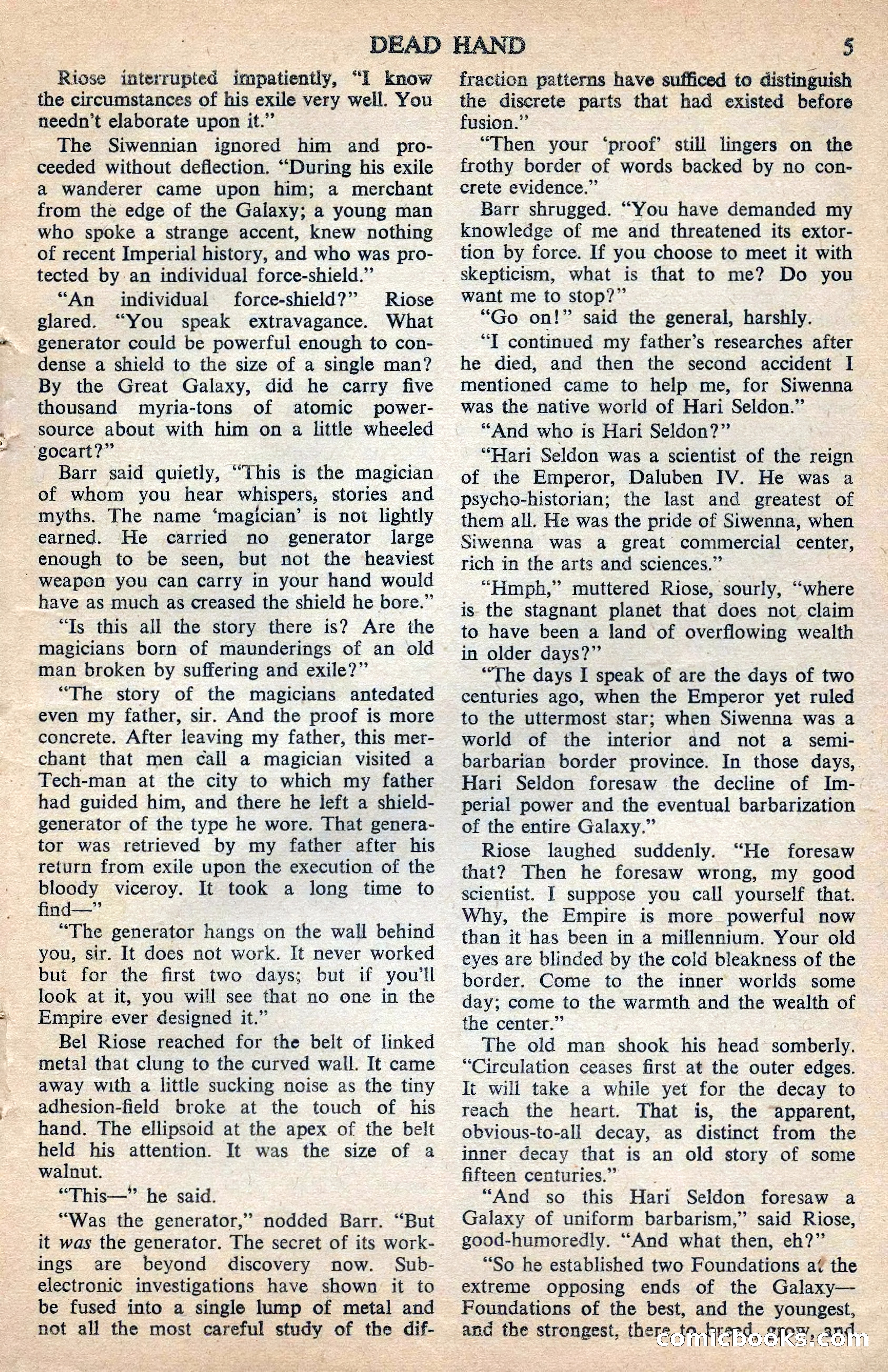 Astounding Science Fiction (British Edition) — page 7 of 68