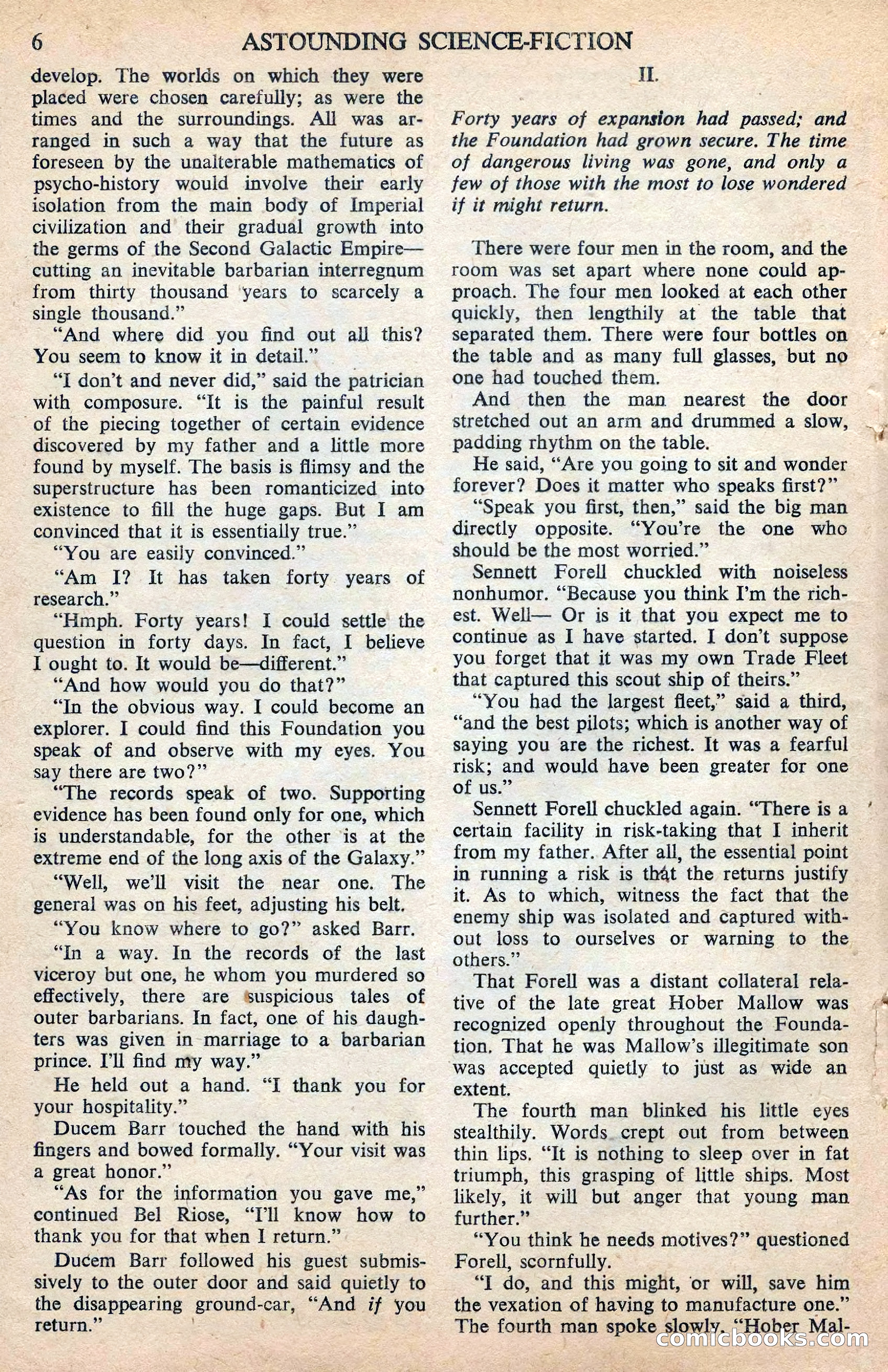 Astounding Science Fiction (British Edition) — page 8 of 68