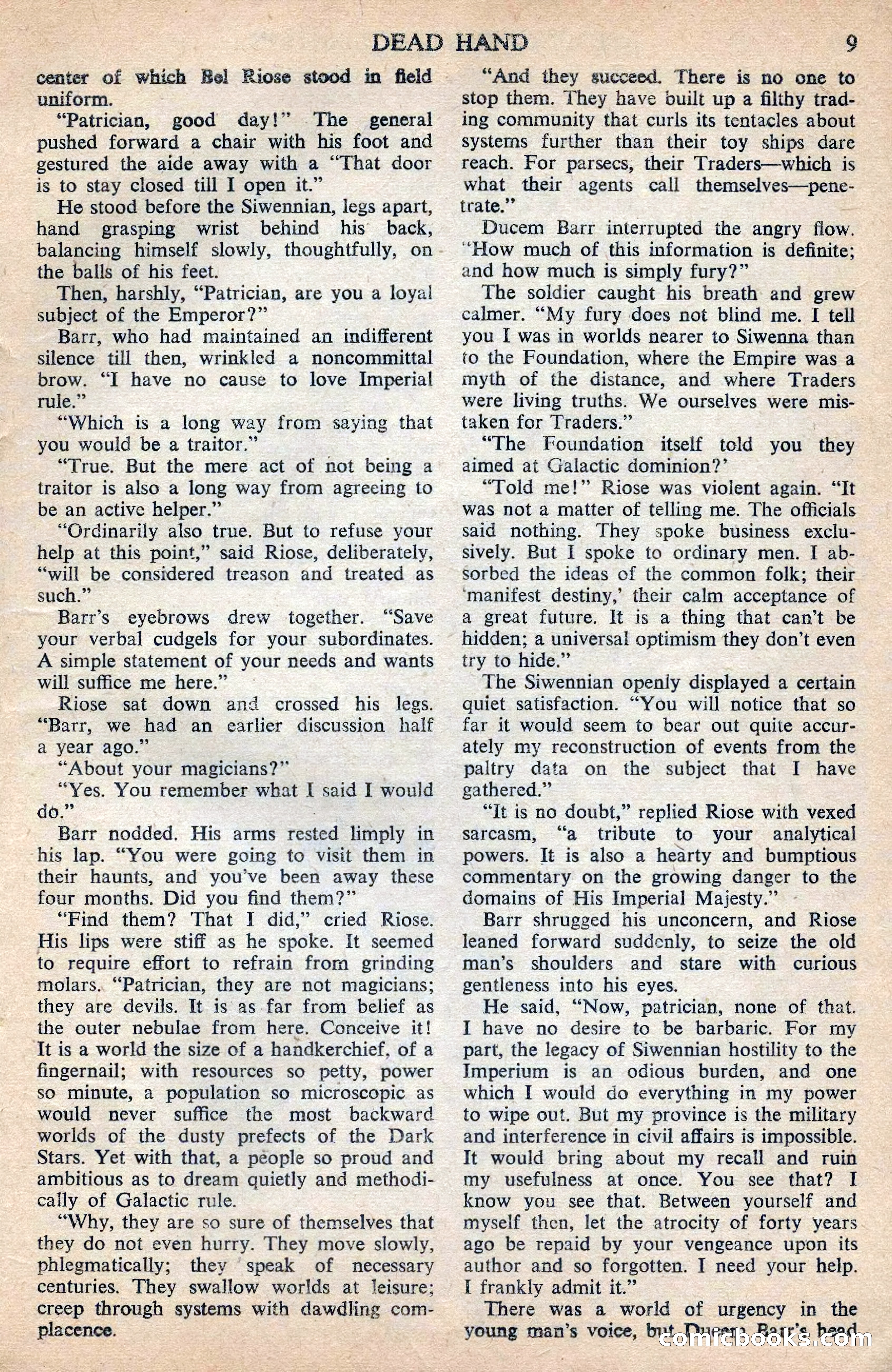 Astounding Science Fiction (British Edition) — page 11 of 68