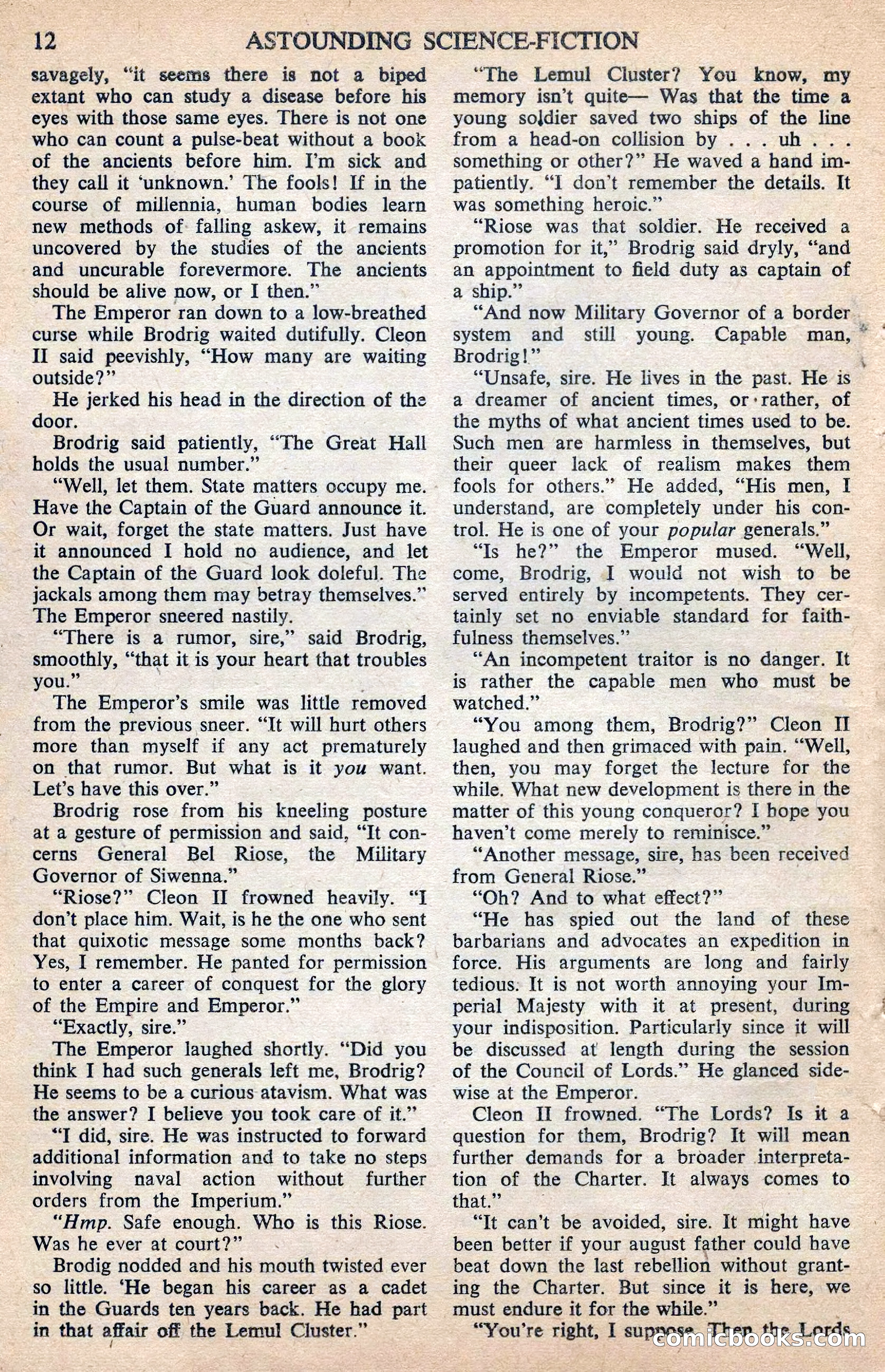 Astounding Science Fiction (British Edition) — page 14 of 68