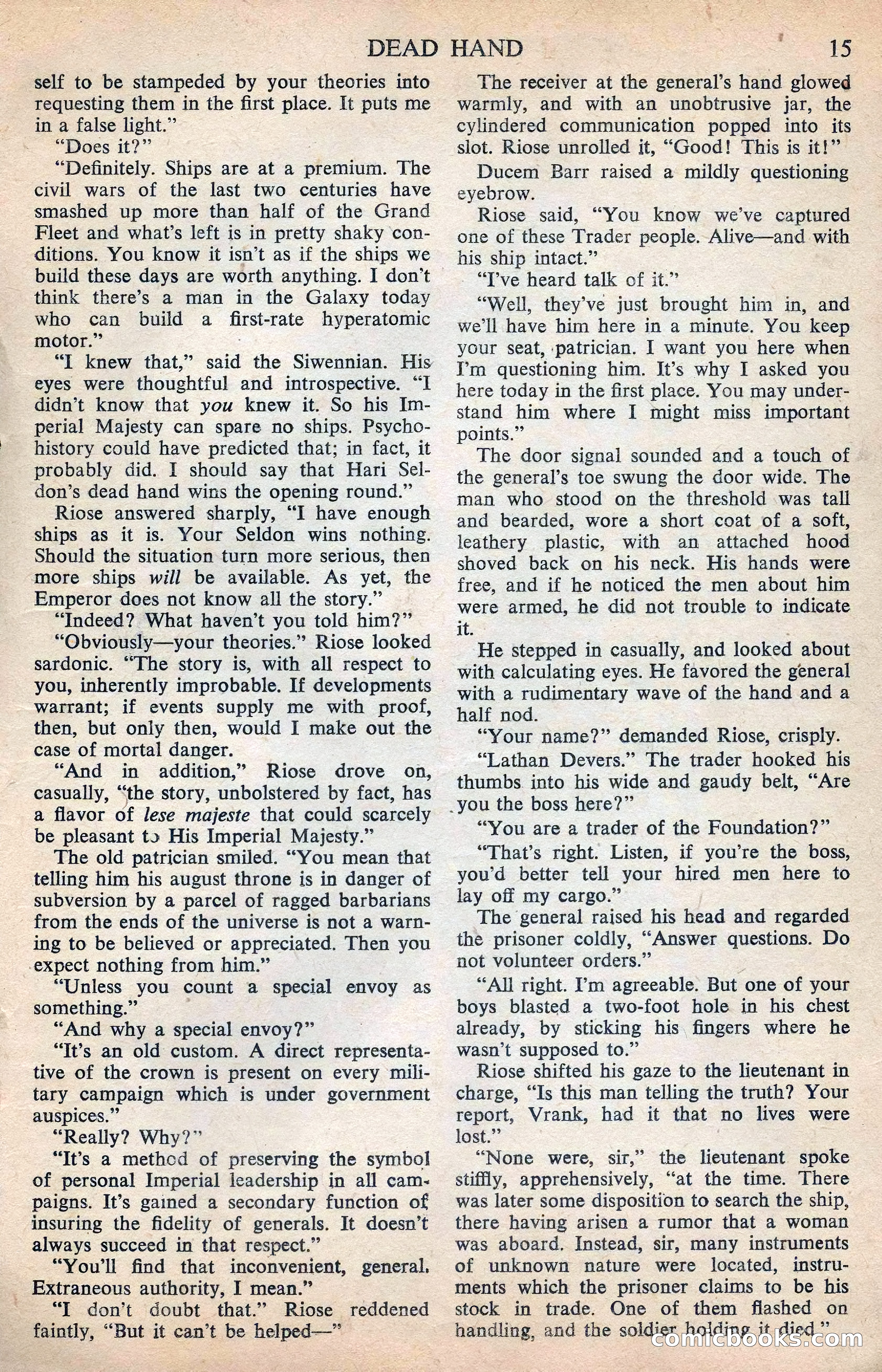 Astounding Science Fiction (British Edition) — page 17 of 68