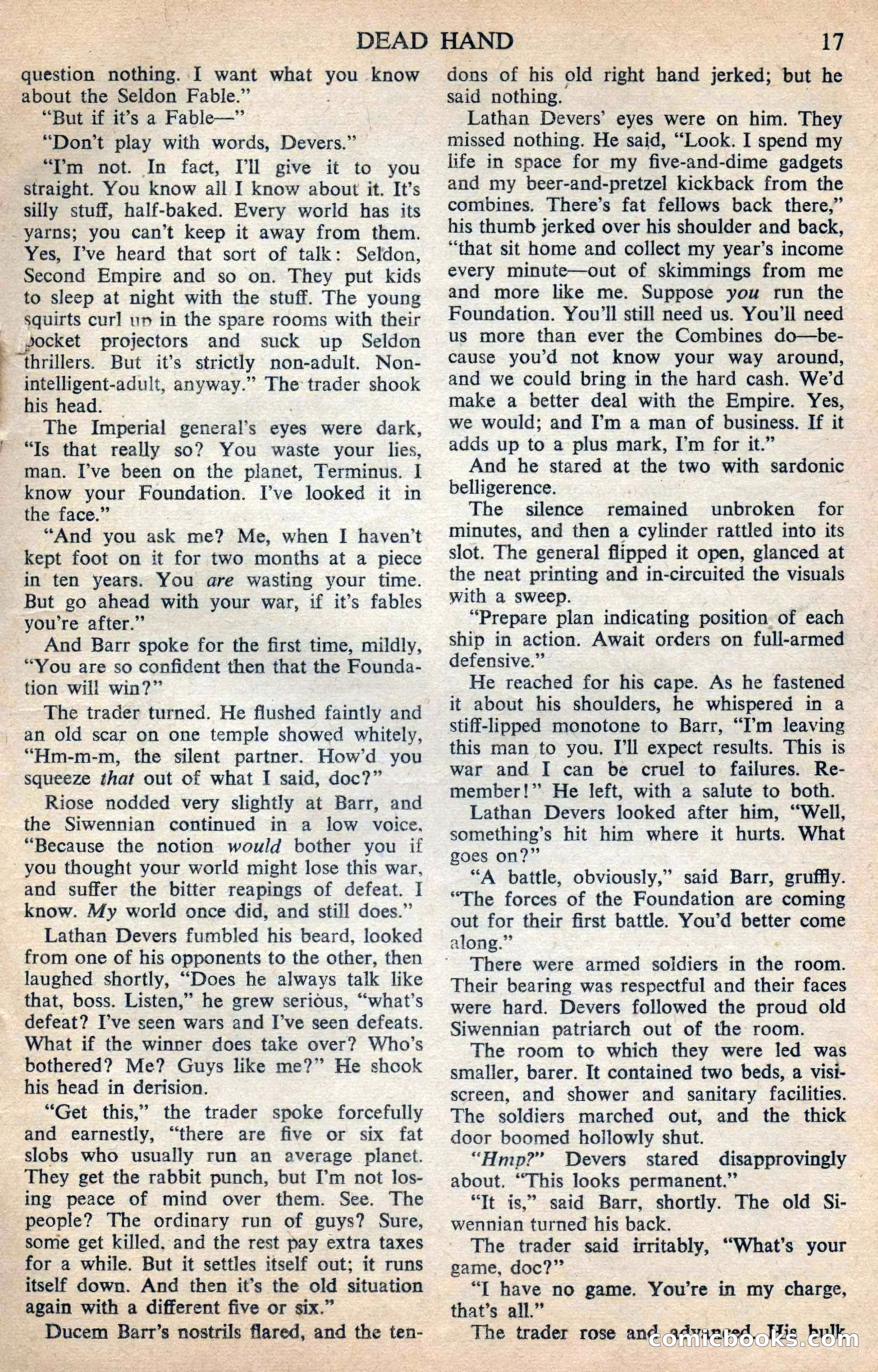Astounding Science Fiction (British Edition) — page 19 of 68