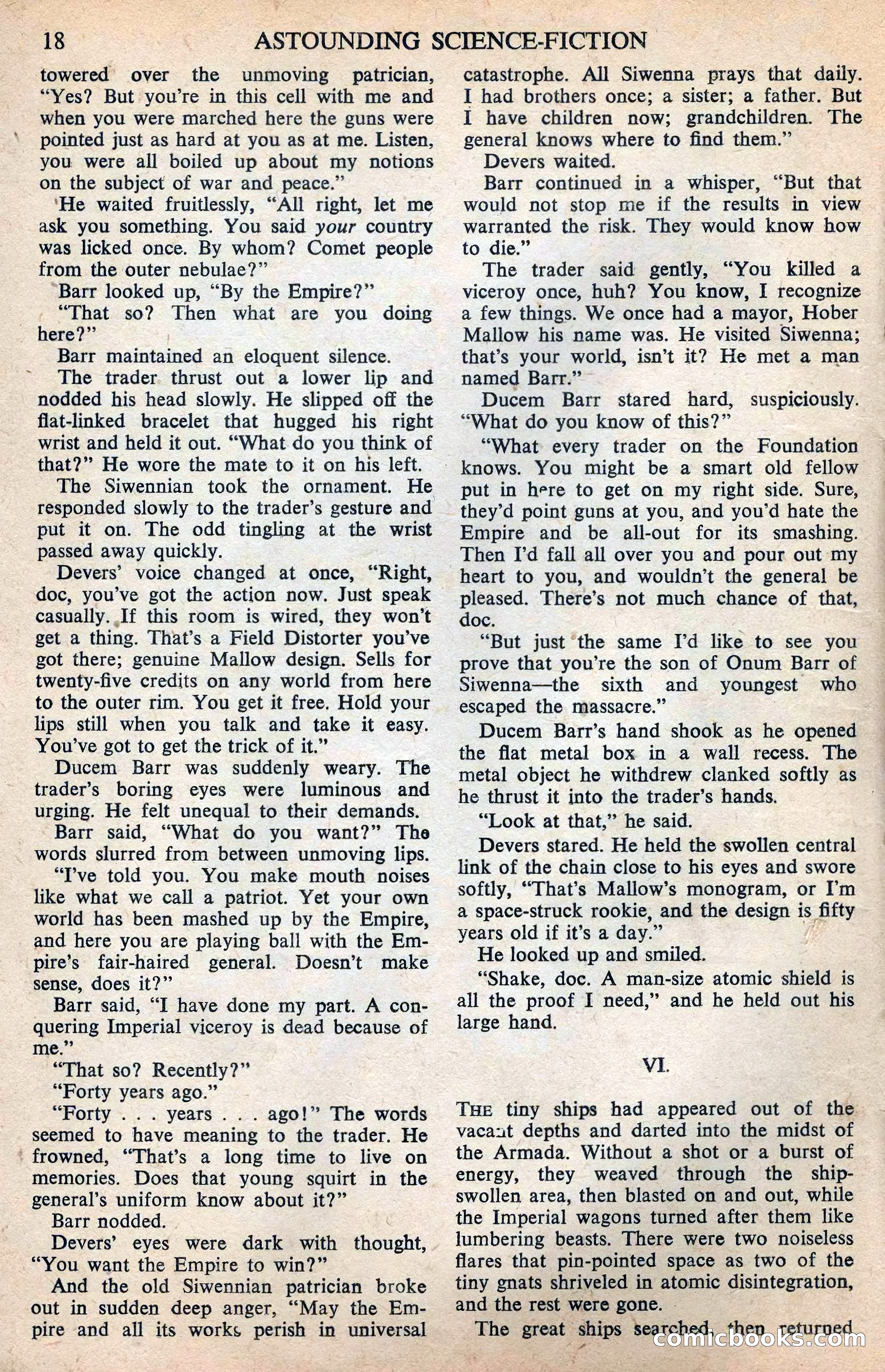 Astounding Science Fiction (British Edition) — page 20 of 68