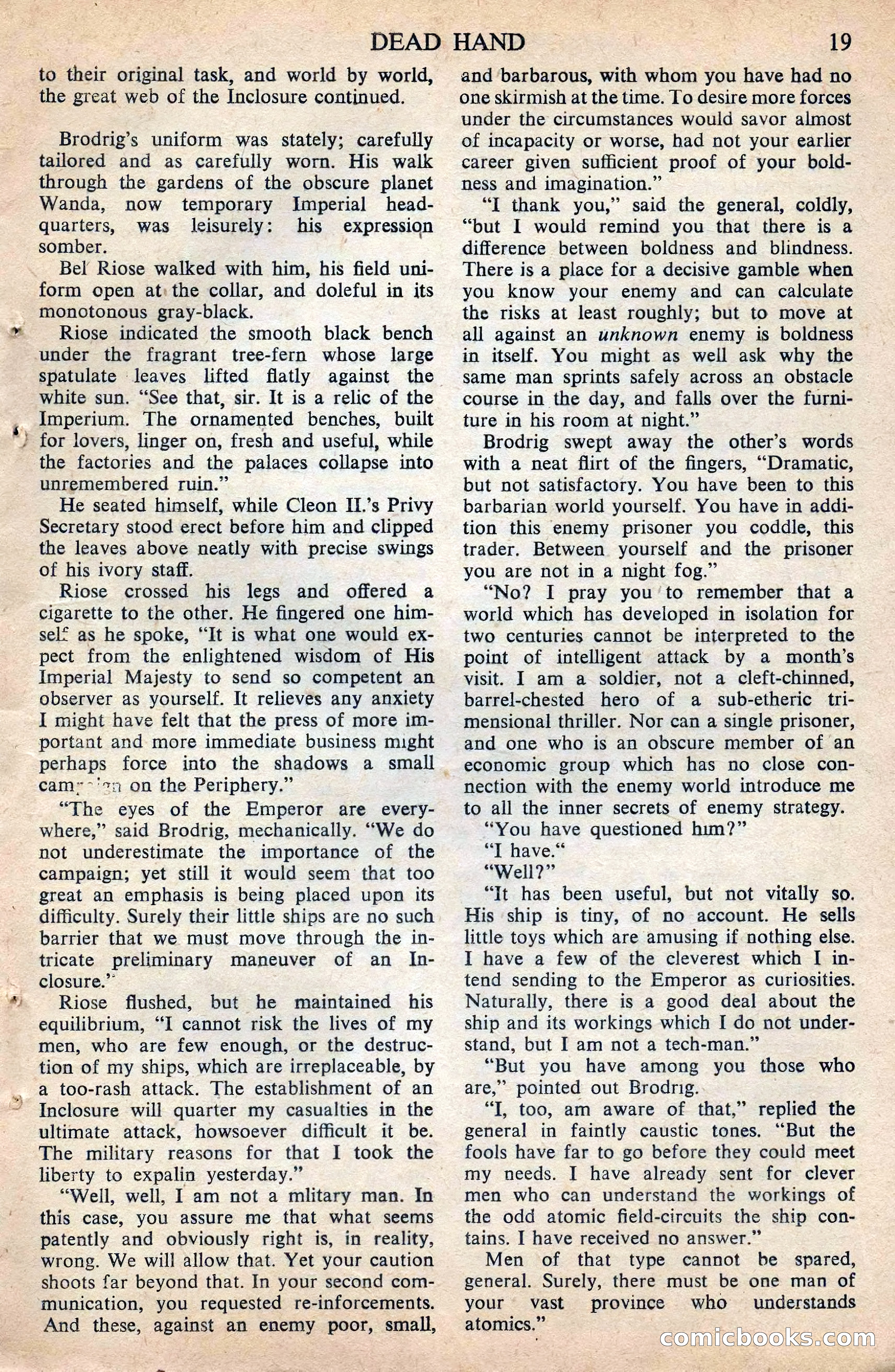 Astounding Science Fiction (British Edition) — page 21 of 68