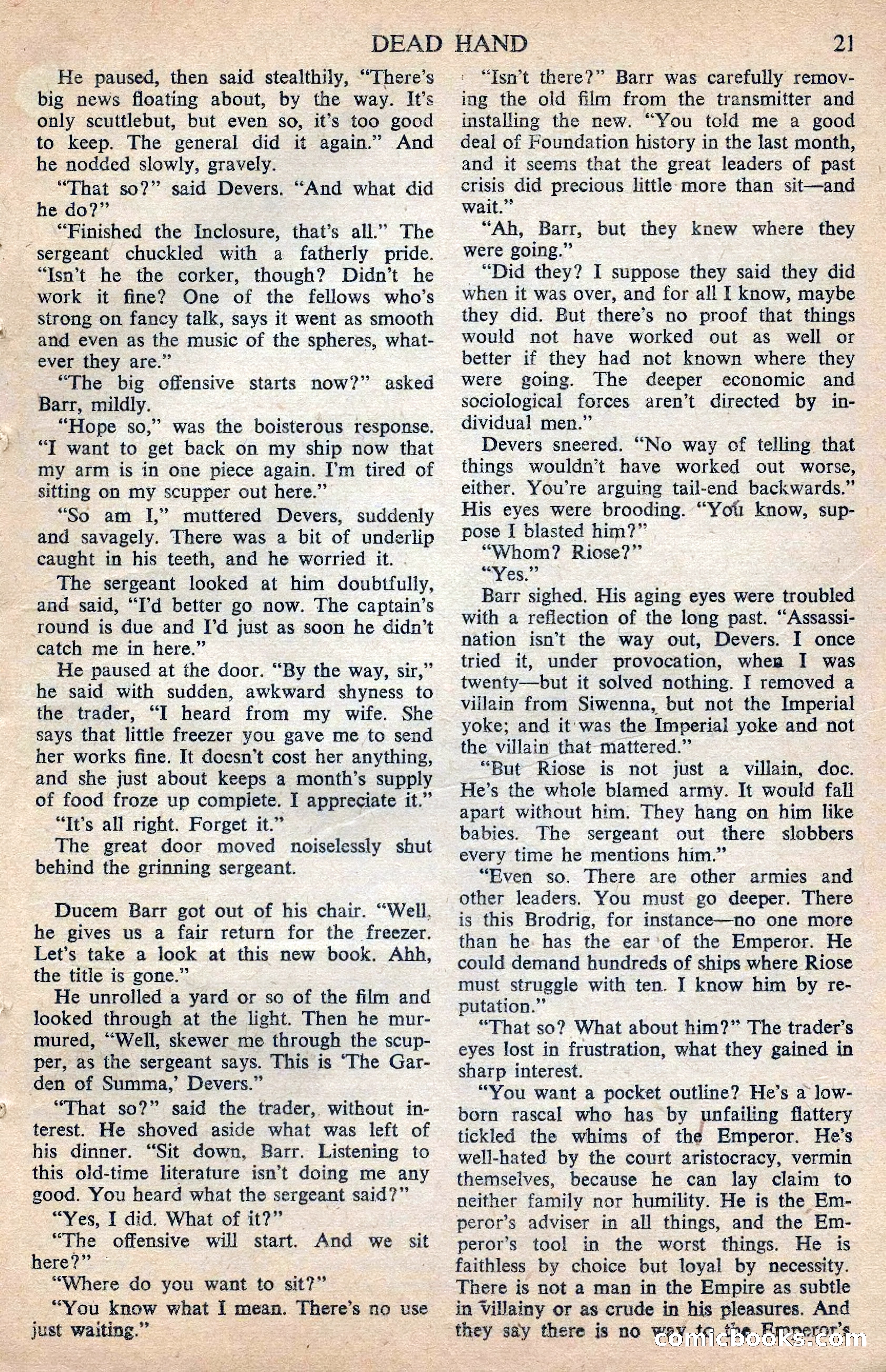 Astounding Science Fiction (British Edition) — page 23 of 68