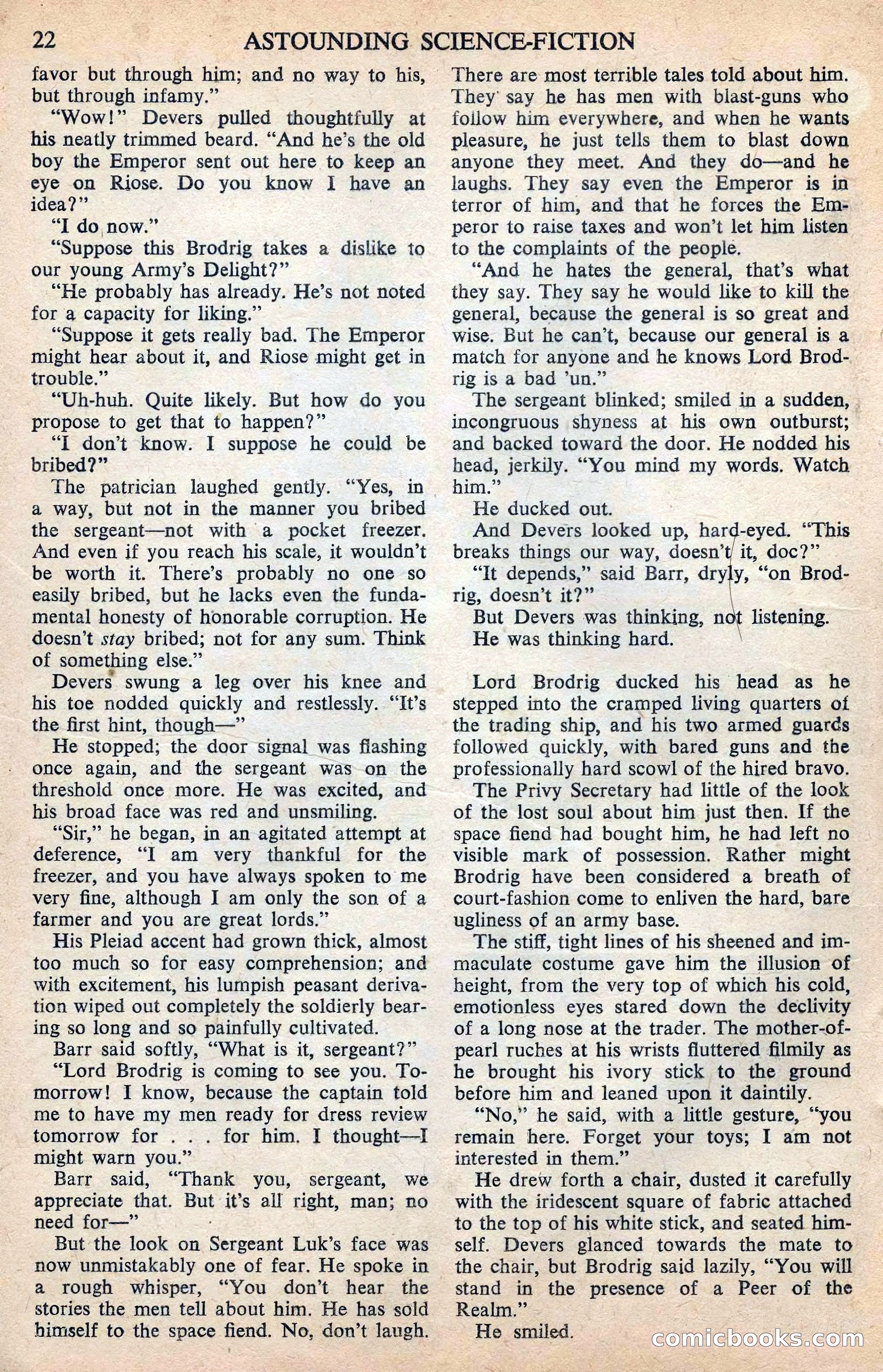 Astounding Science Fiction (British Edition) — page 24 of 68