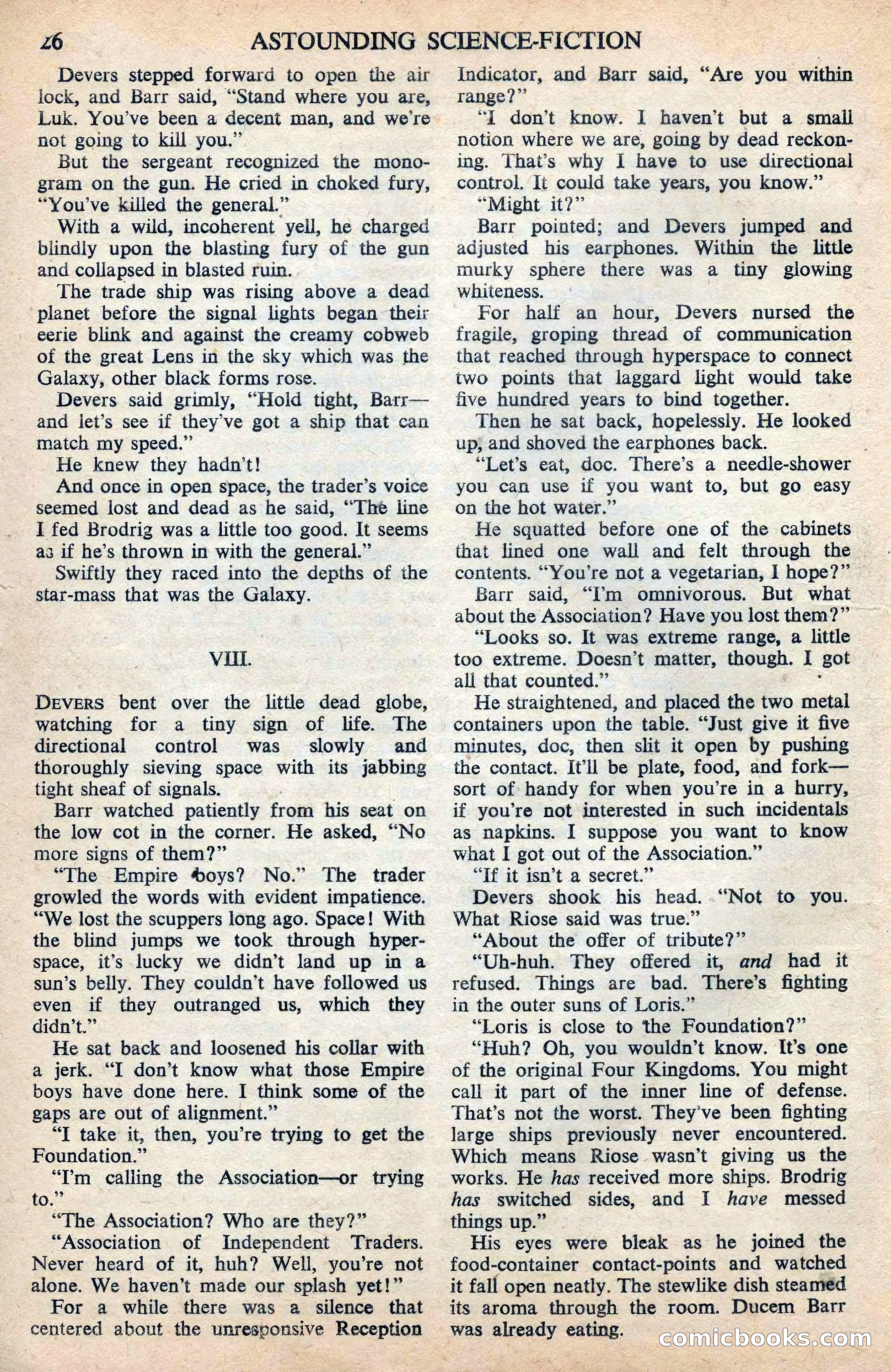 Astounding Science Fiction (British Edition) — page 28 of 68