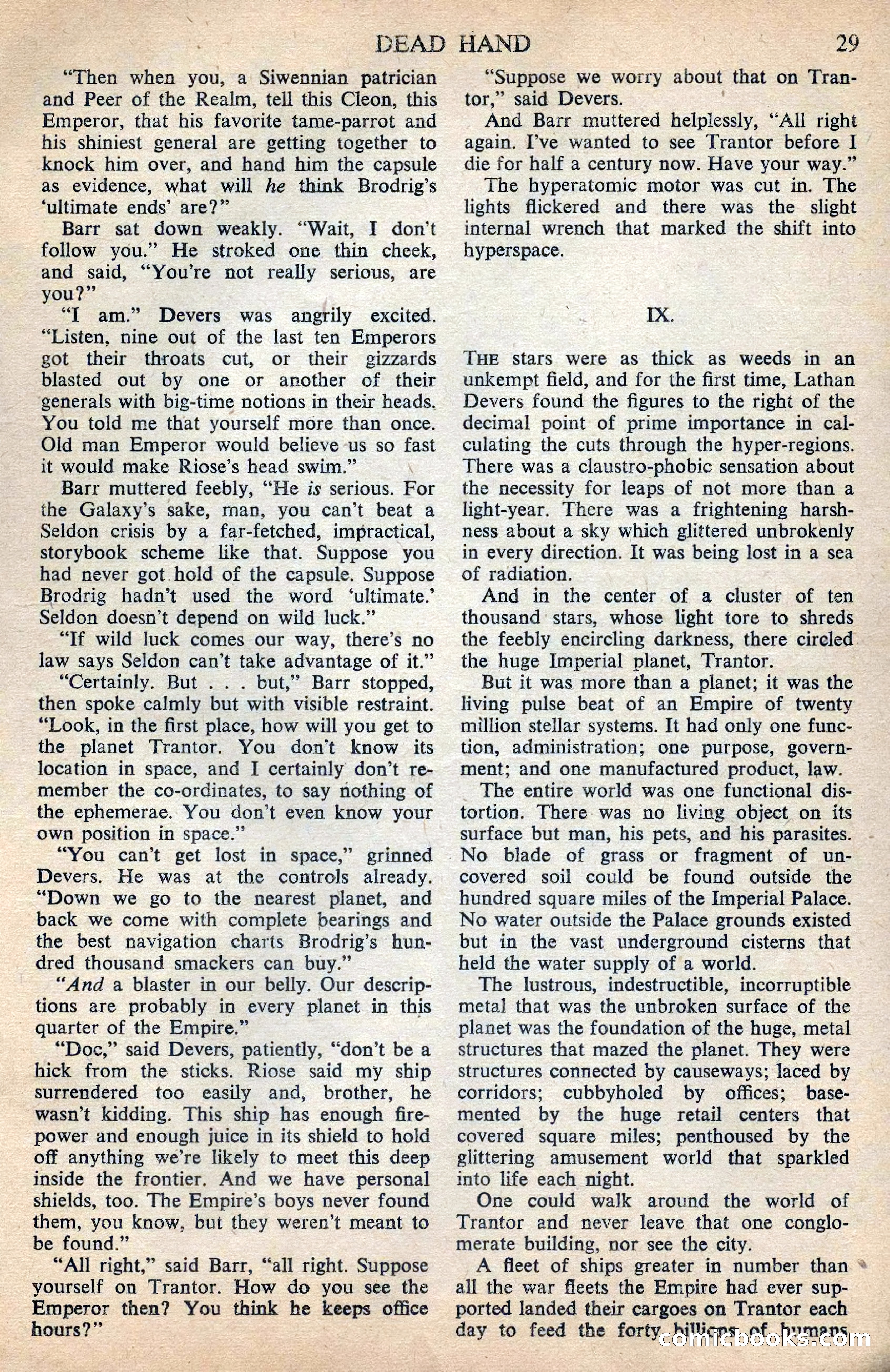 Astounding Science Fiction (British Edition) — page 31 of 68
