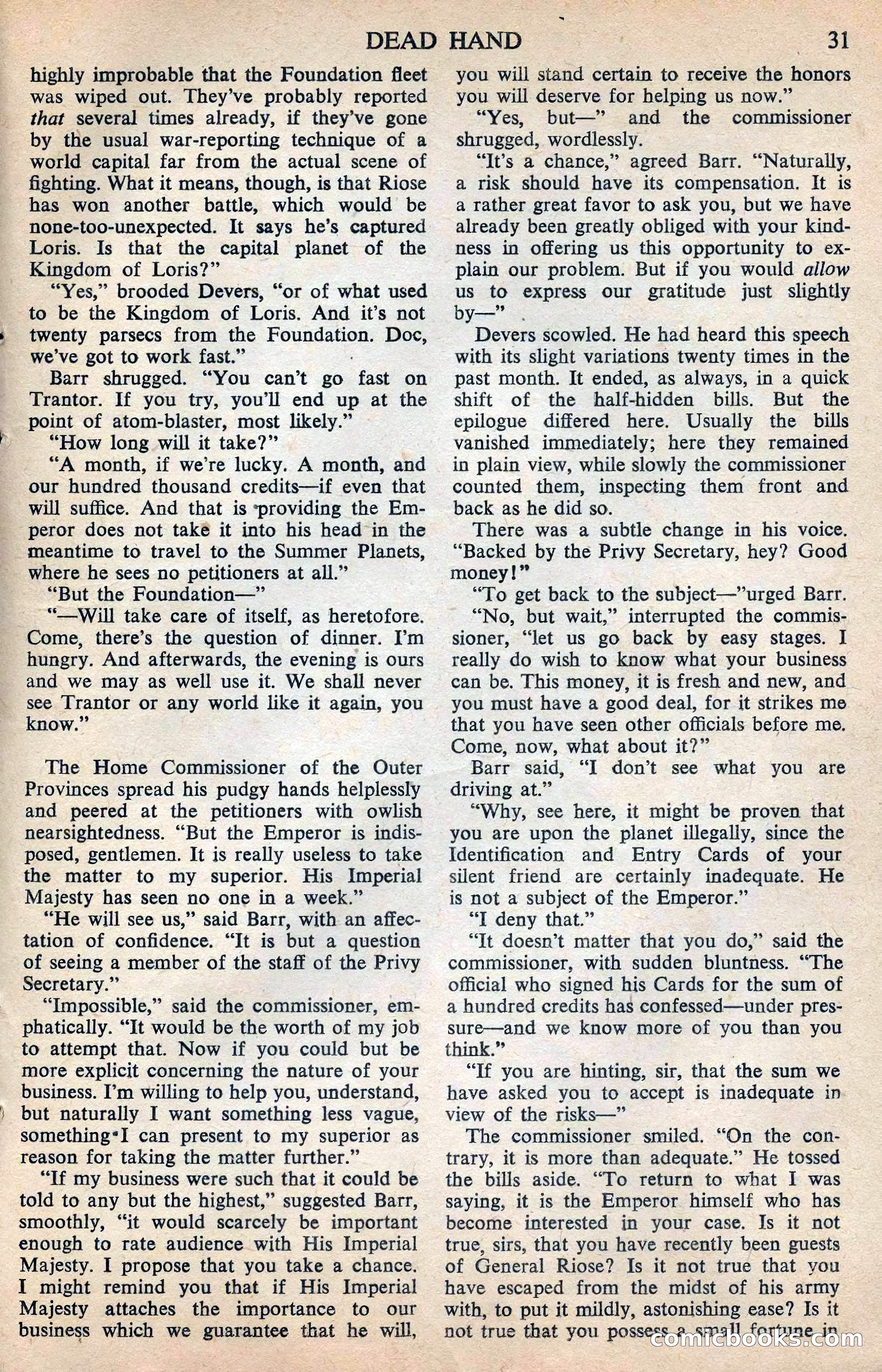 Astounding Science Fiction (British Edition) — page 33 of 68