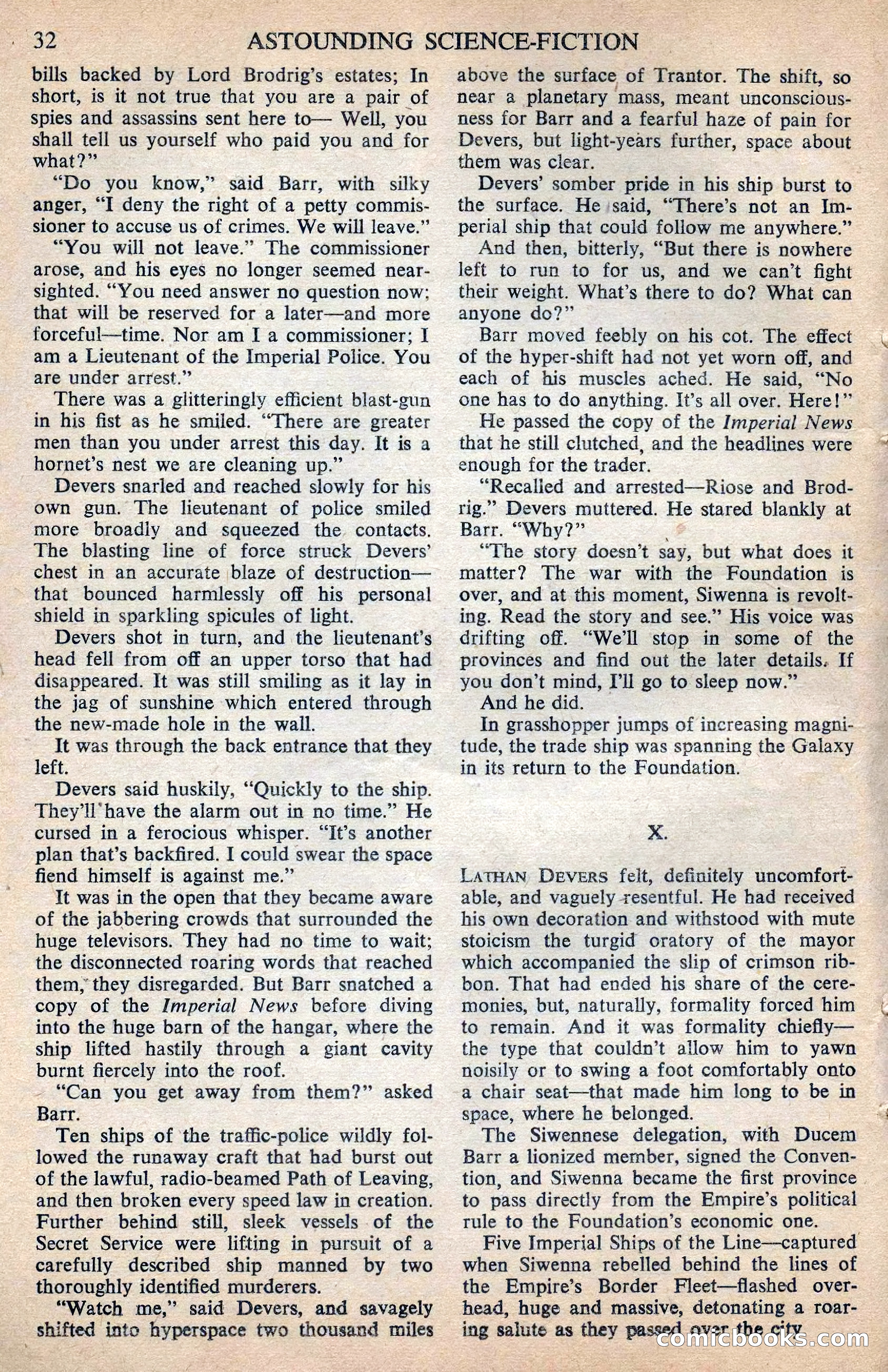Astounding Science Fiction (British Edition) — page 34 of 68