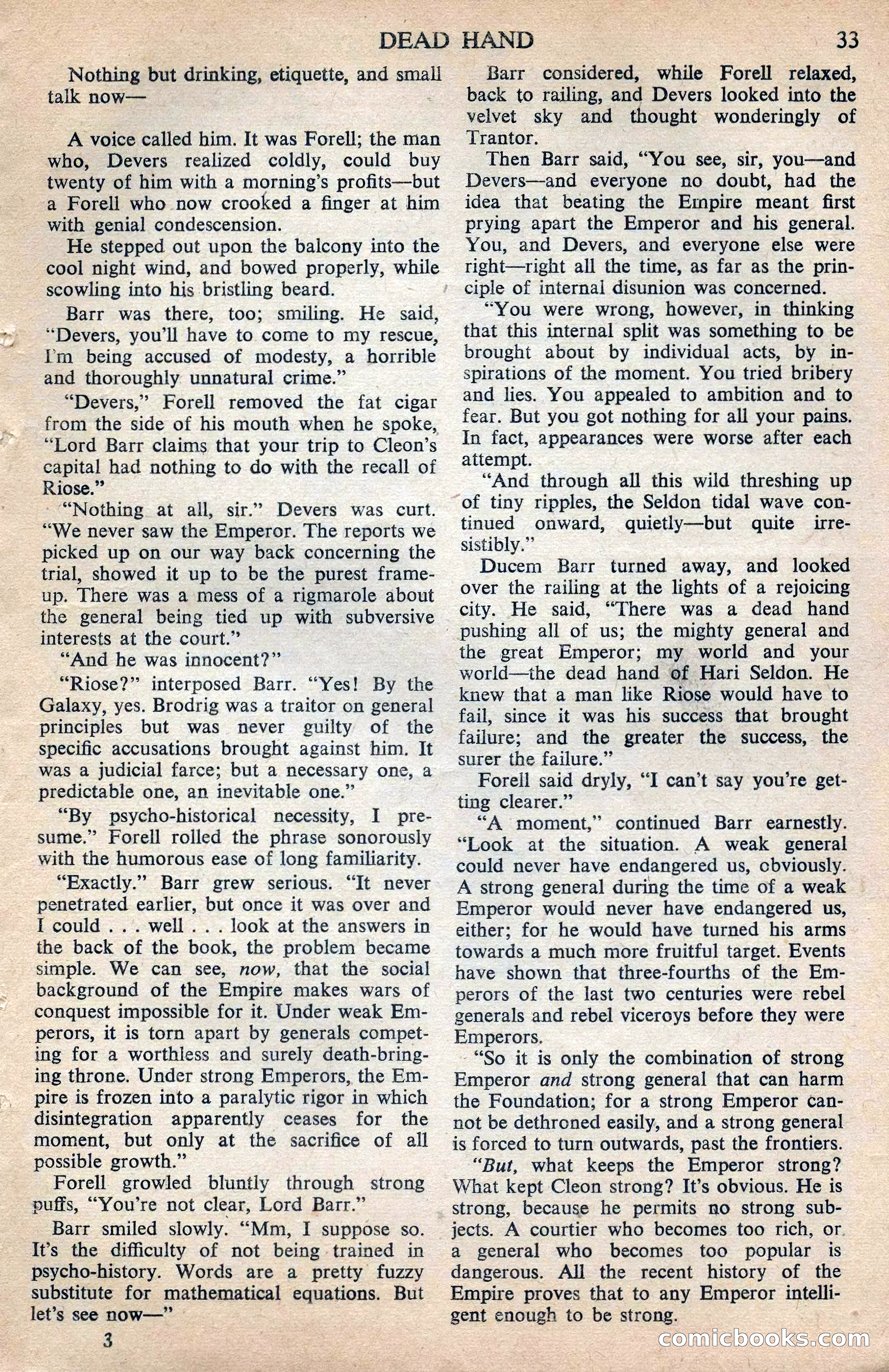 Astounding Science Fiction (British Edition) — page 35 of 68