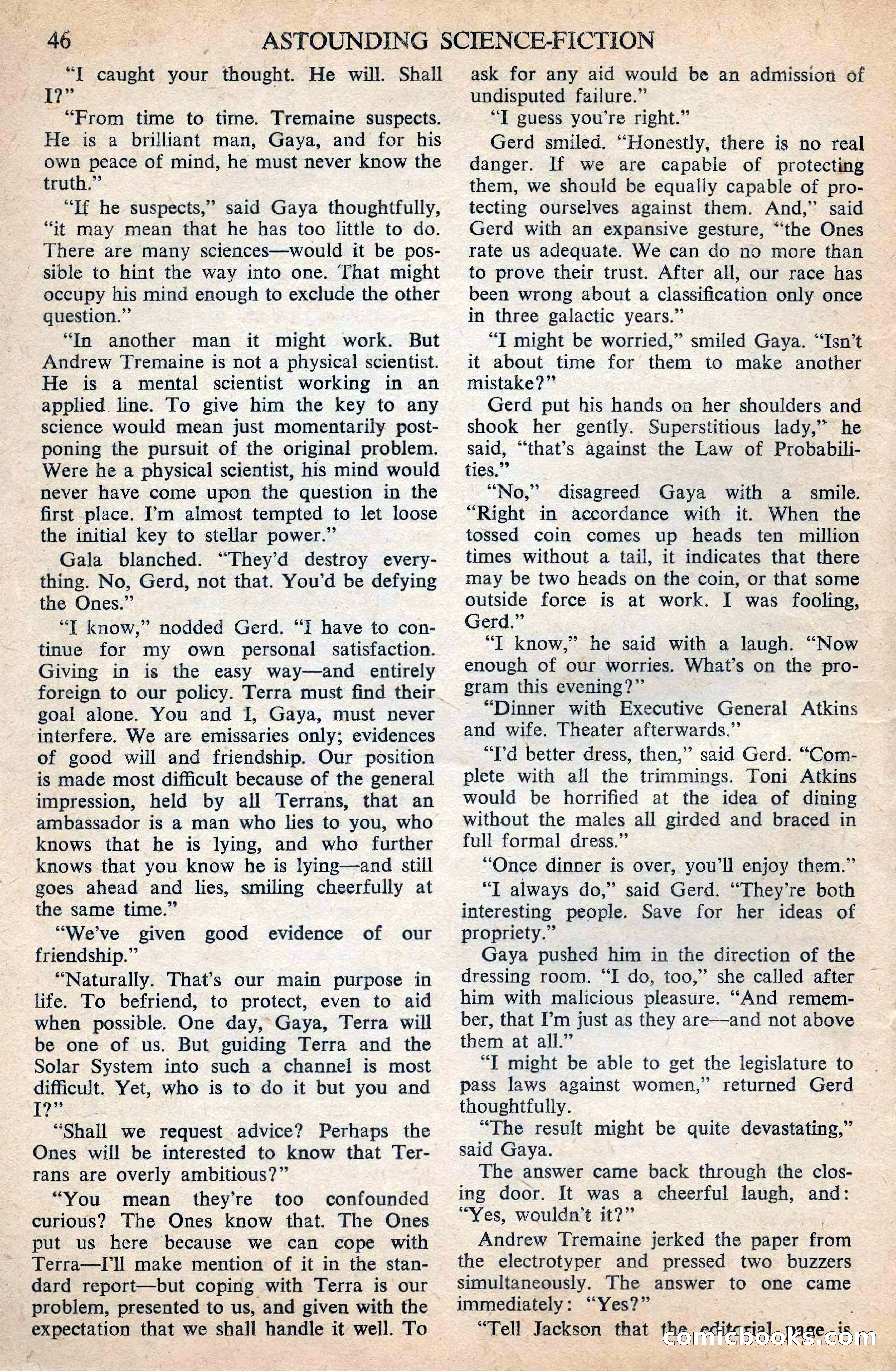 Astounding Science Fiction (British Edition) — page 48 of 68