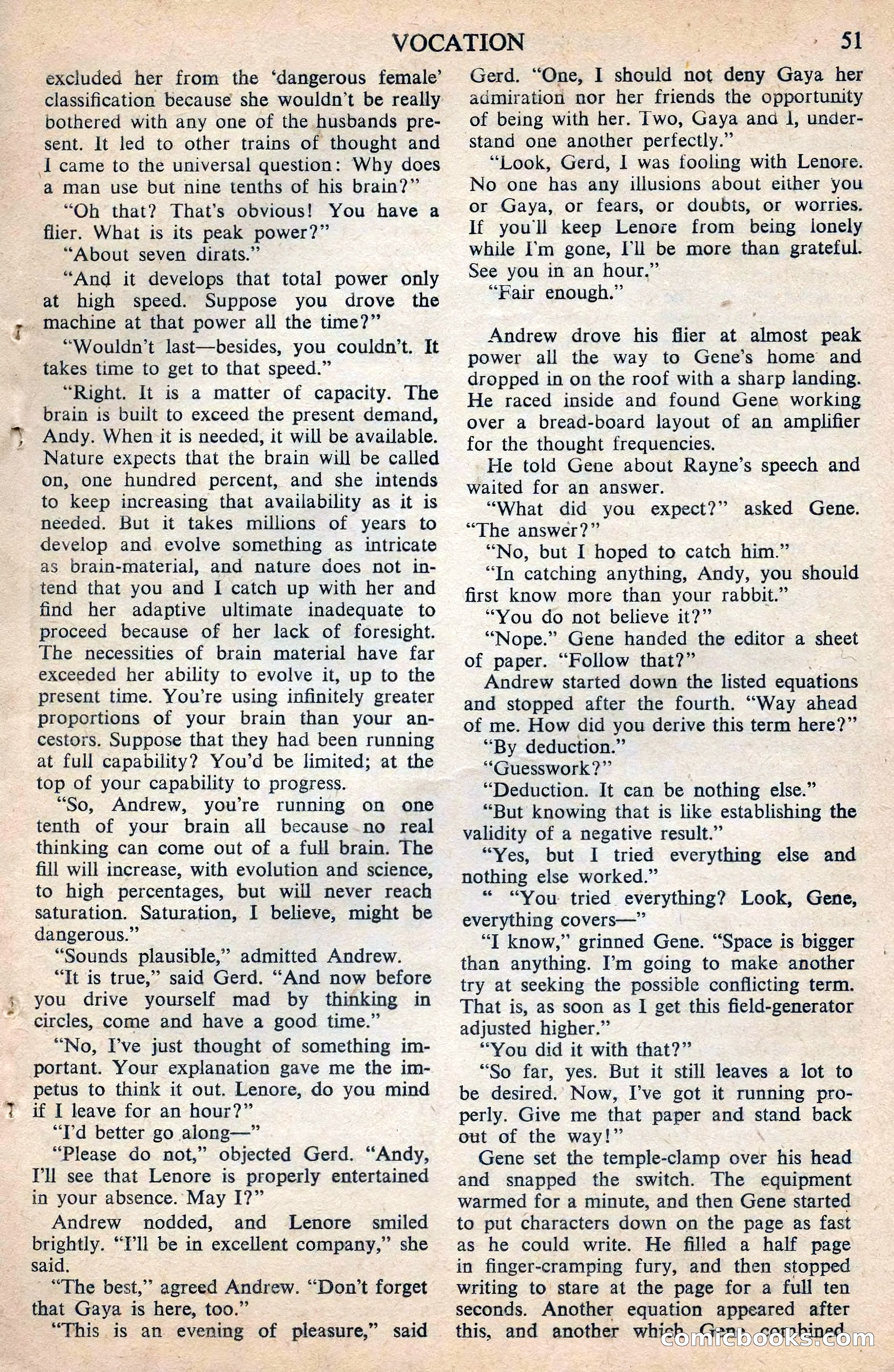 Astounding Science Fiction (British Edition) — page 53 of 68