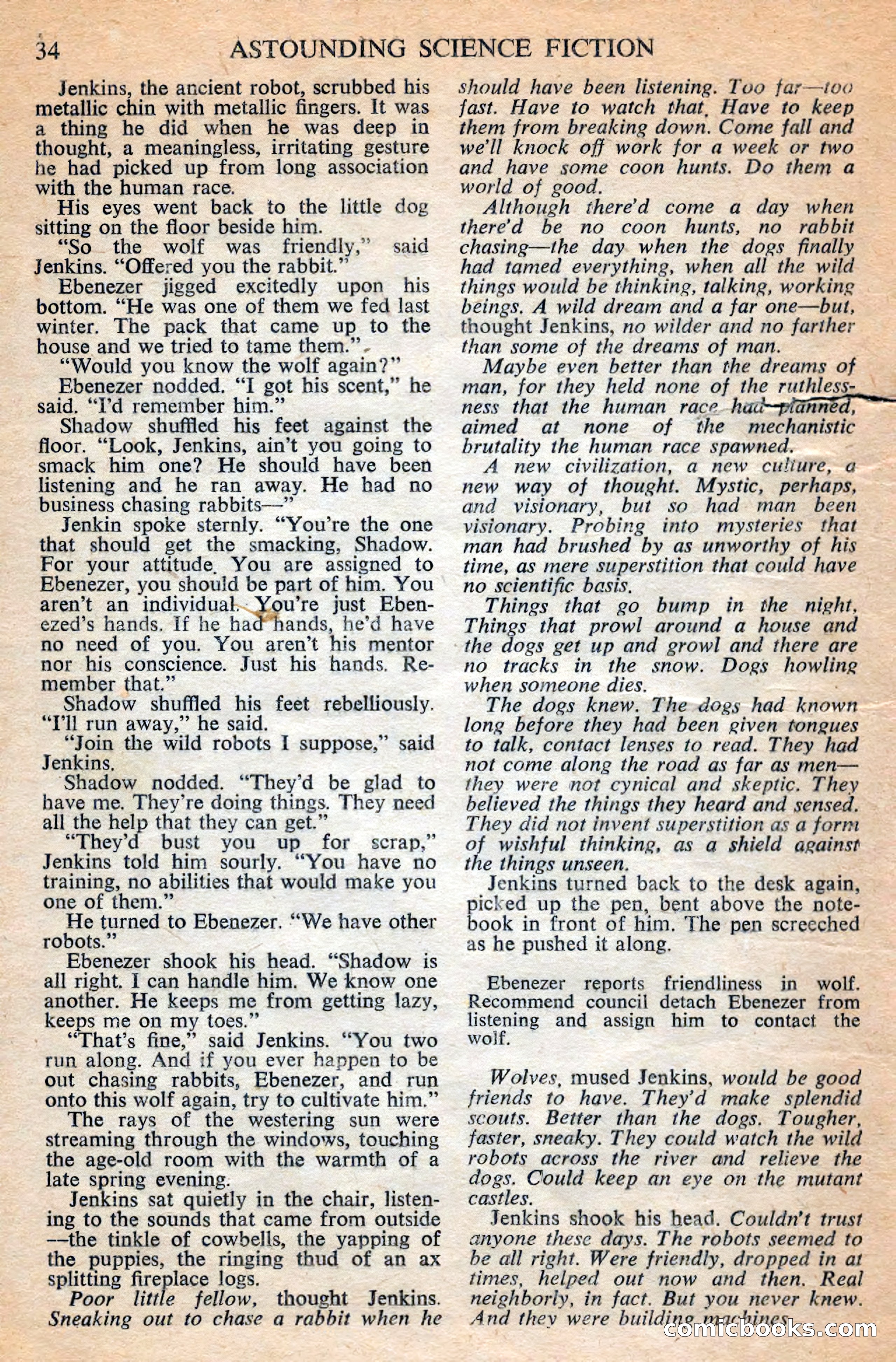 Astounding Science Fiction, June 1947 — page 36 of 68