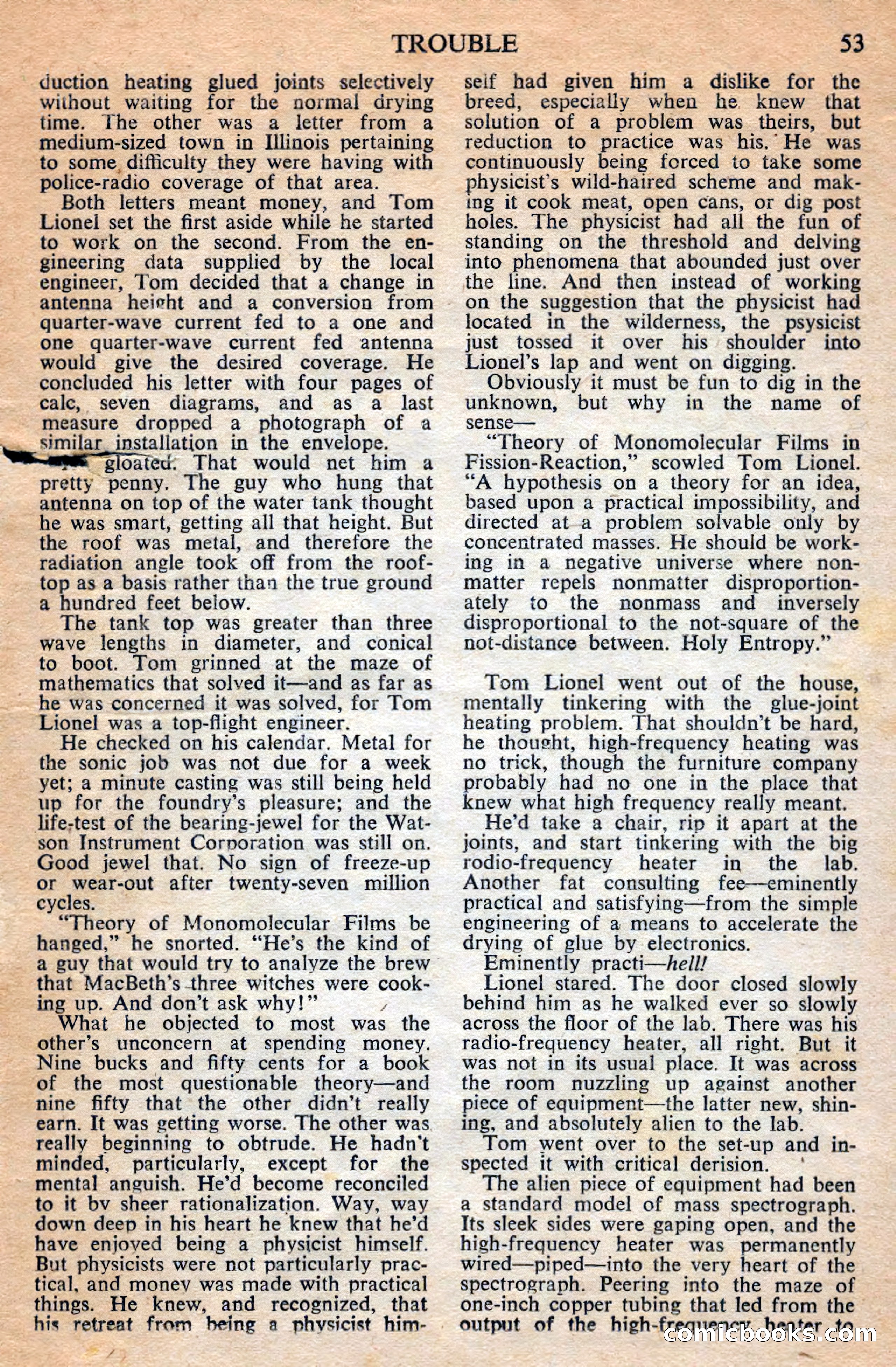 Astounding Science Fiction, June 1947 — page 55 of 68