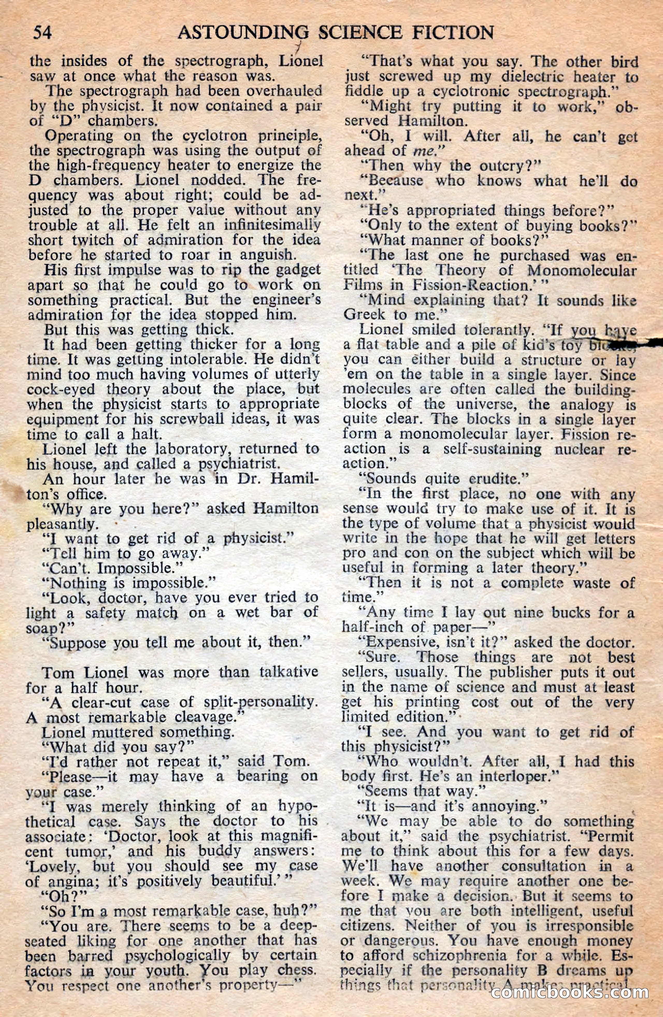 Astounding Science Fiction, June 1947 — page 56 of 68