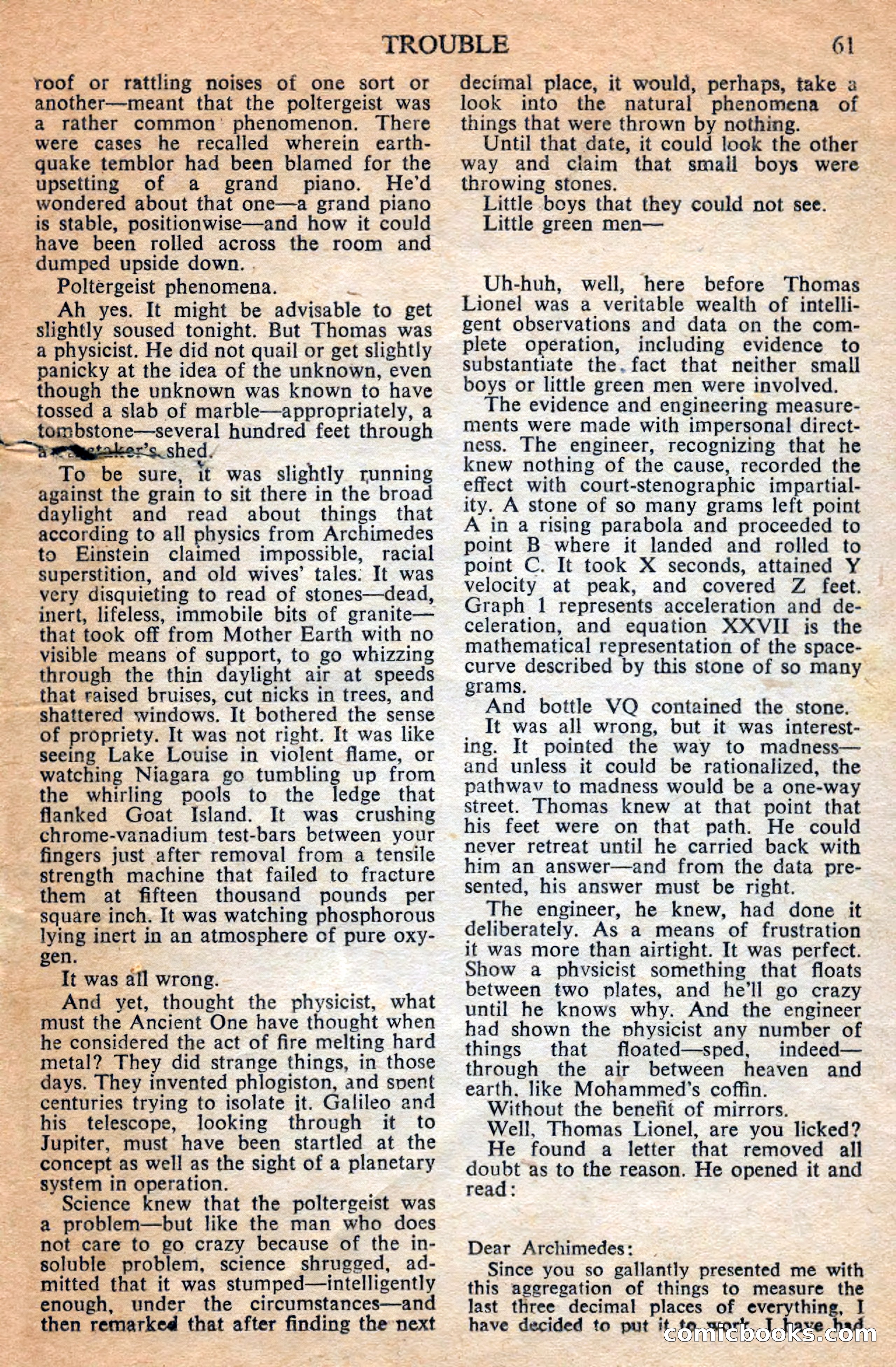 Astounding Science Fiction, June 1947 — page 63 of 68
