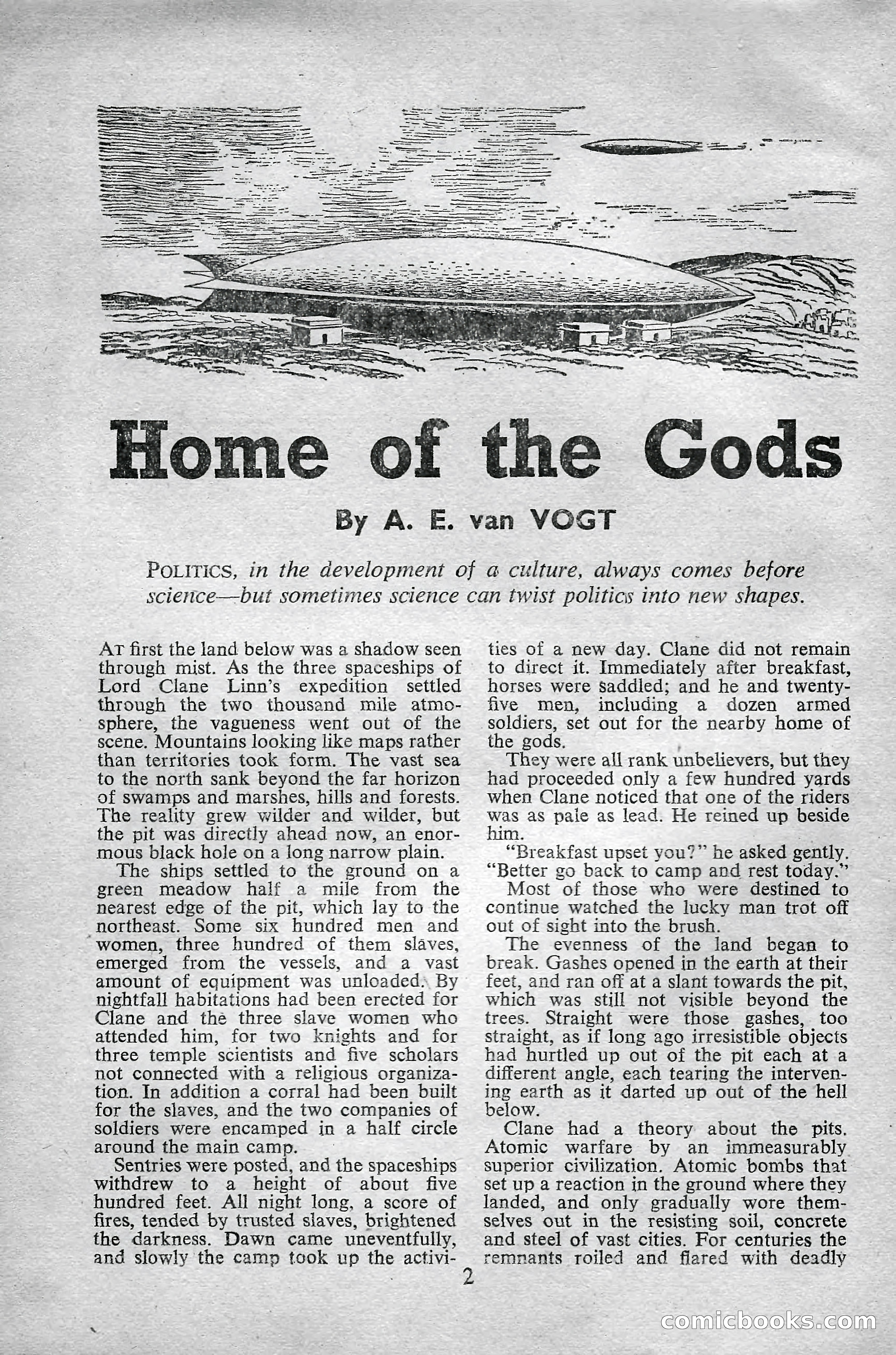 Astounding Science Fiction, October 1947 — page 4 of 68