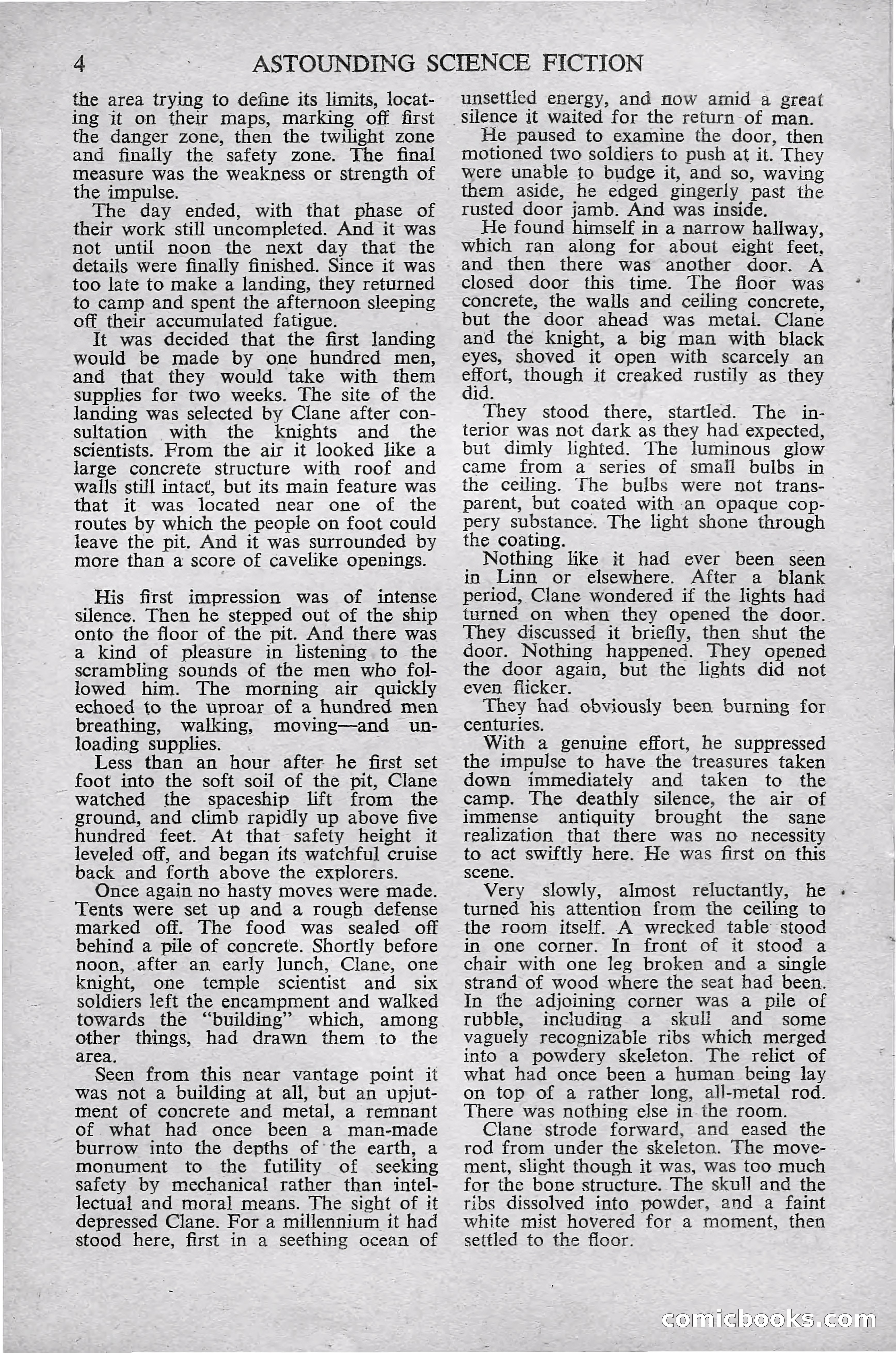 Astounding Science Fiction, October 1947 — page 6 of 68