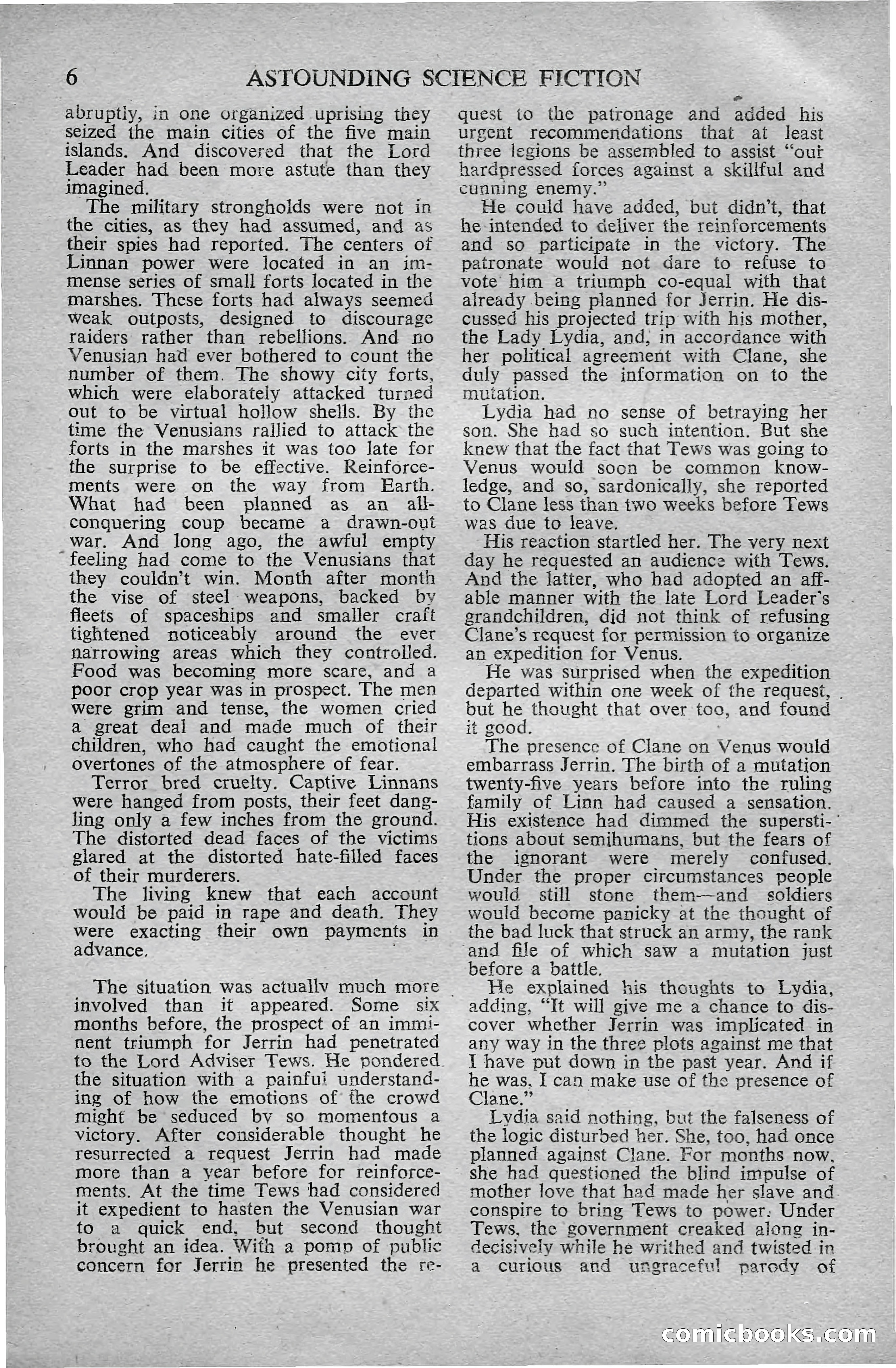 Astounding Science Fiction, October 1947 — page 8 of 68