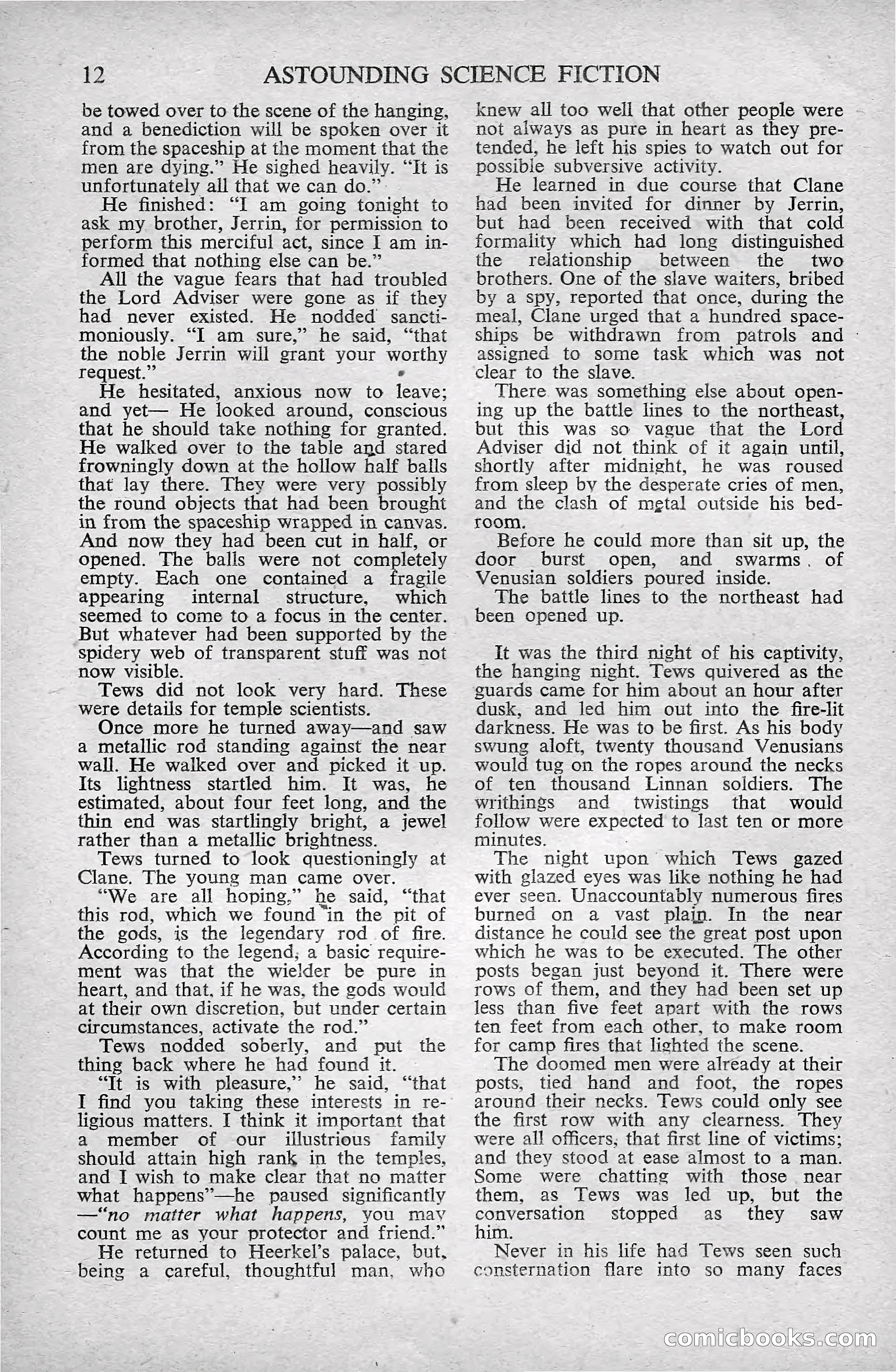 Astounding Science Fiction, October 1947 — page 14 of 68