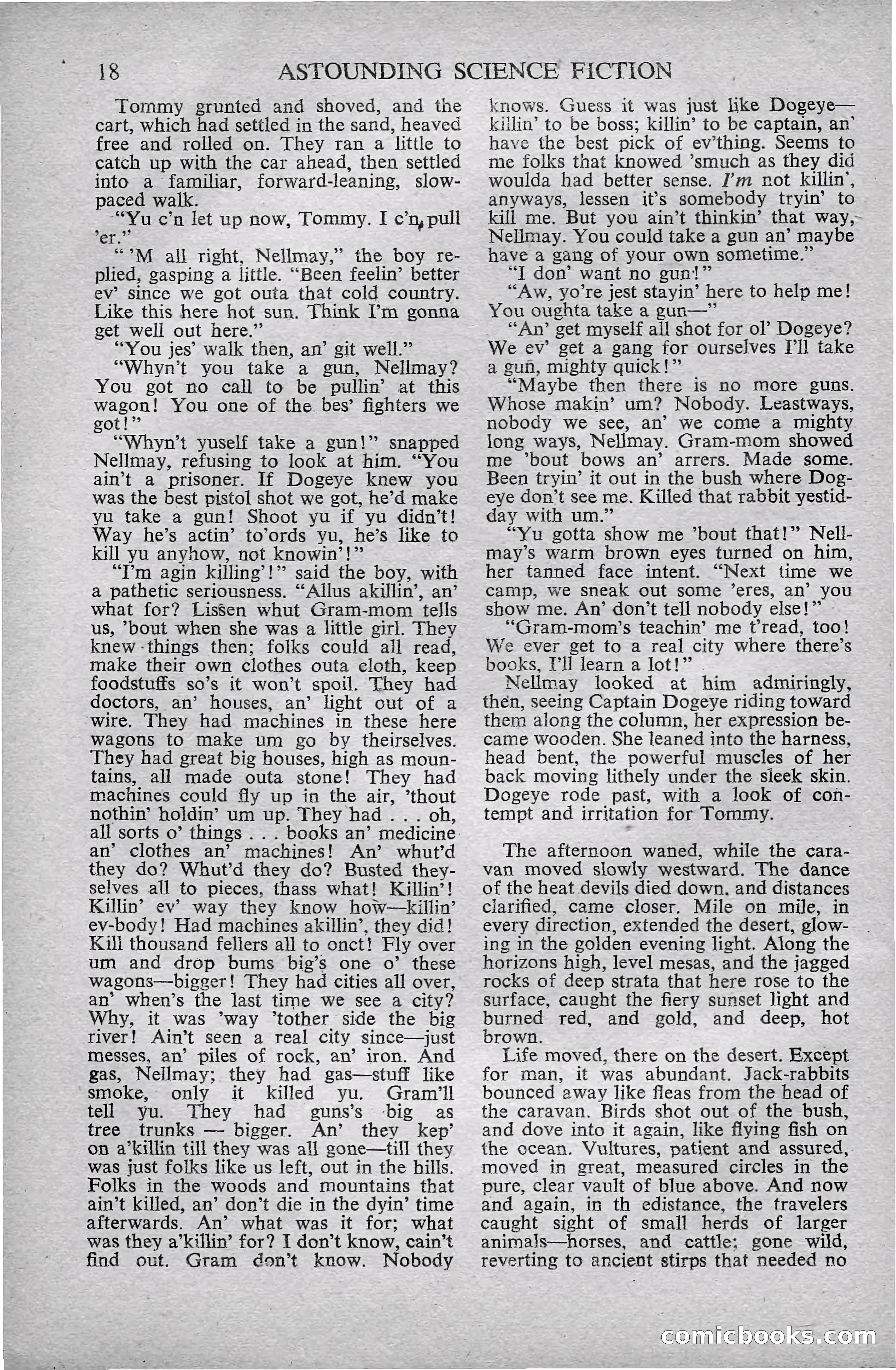 Astounding Science Fiction, October 1947 — page 20 of 68