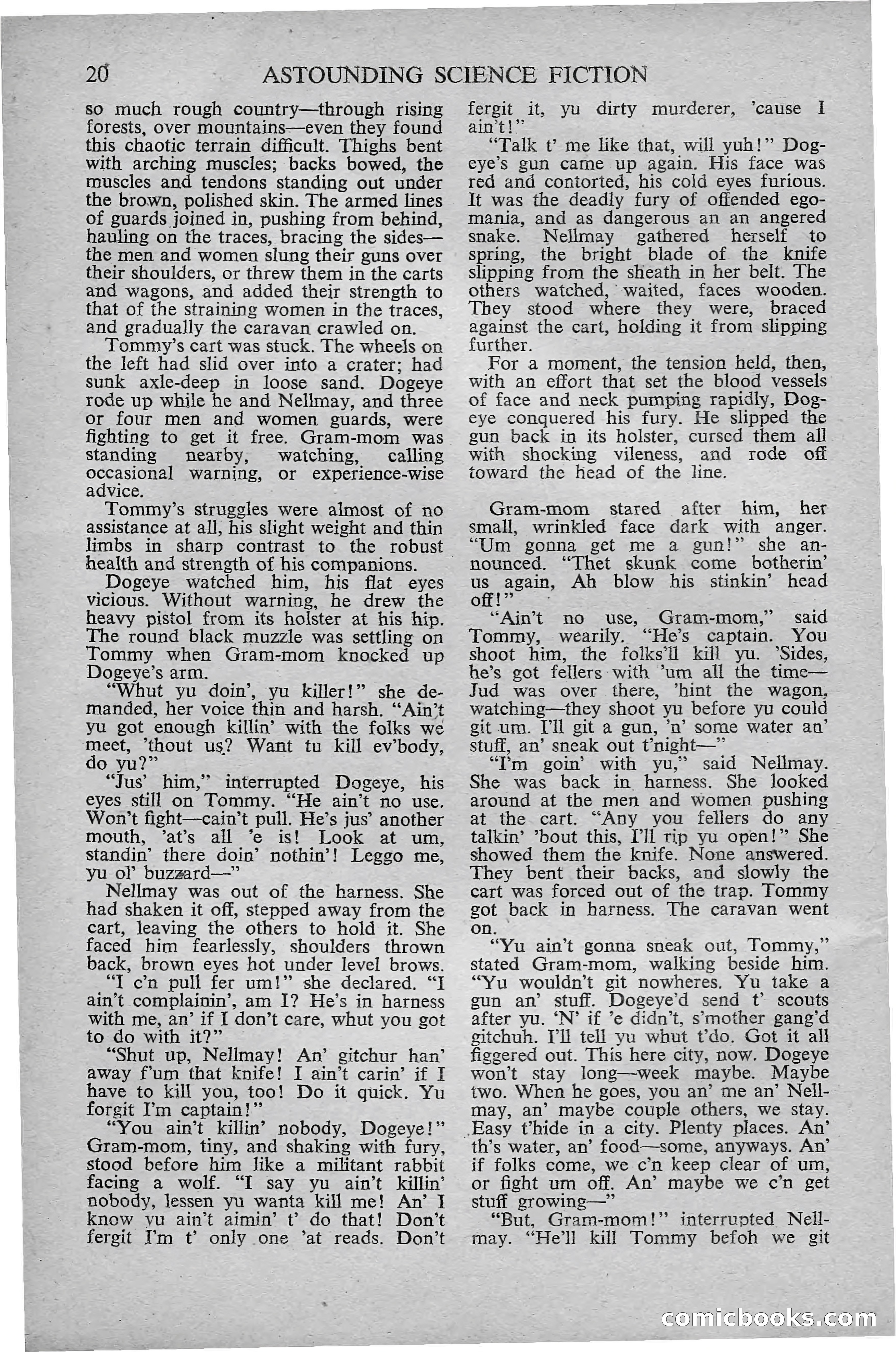 Astounding Science Fiction, October 1947 — page 22 of 68