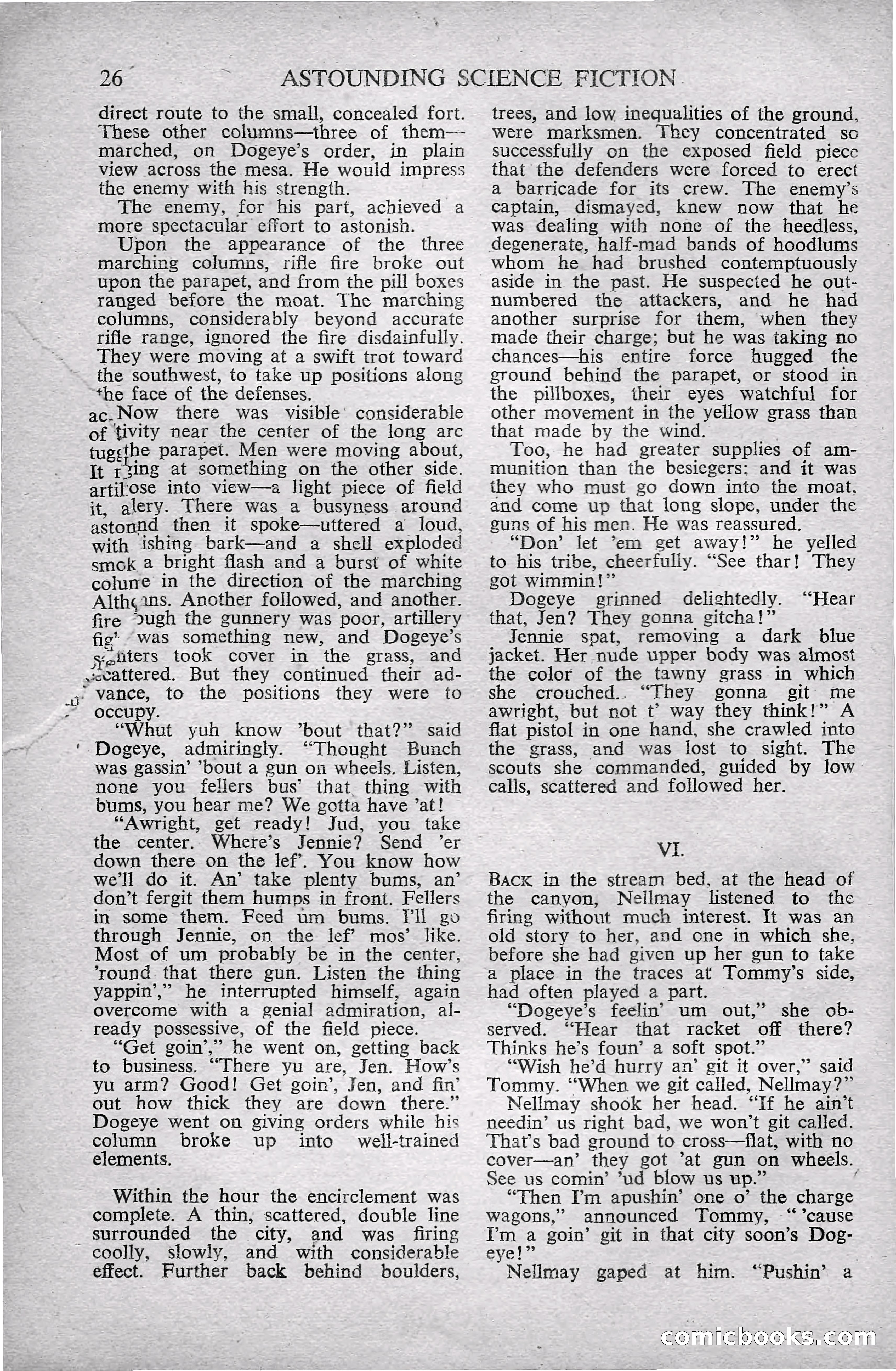 Astounding Science Fiction, October 1947 — page 28 of 68