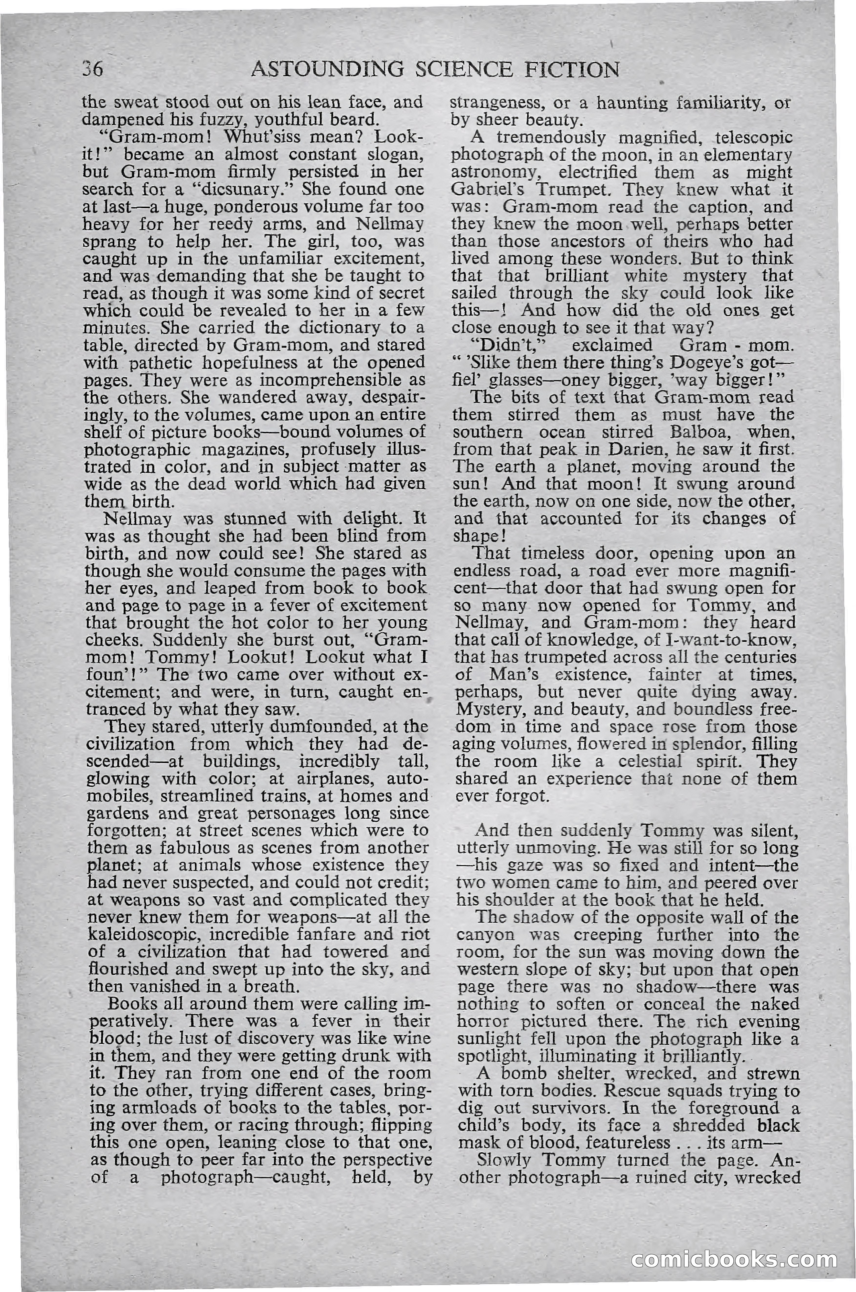 Astounding Science Fiction, October 1947 — page 38 of 68