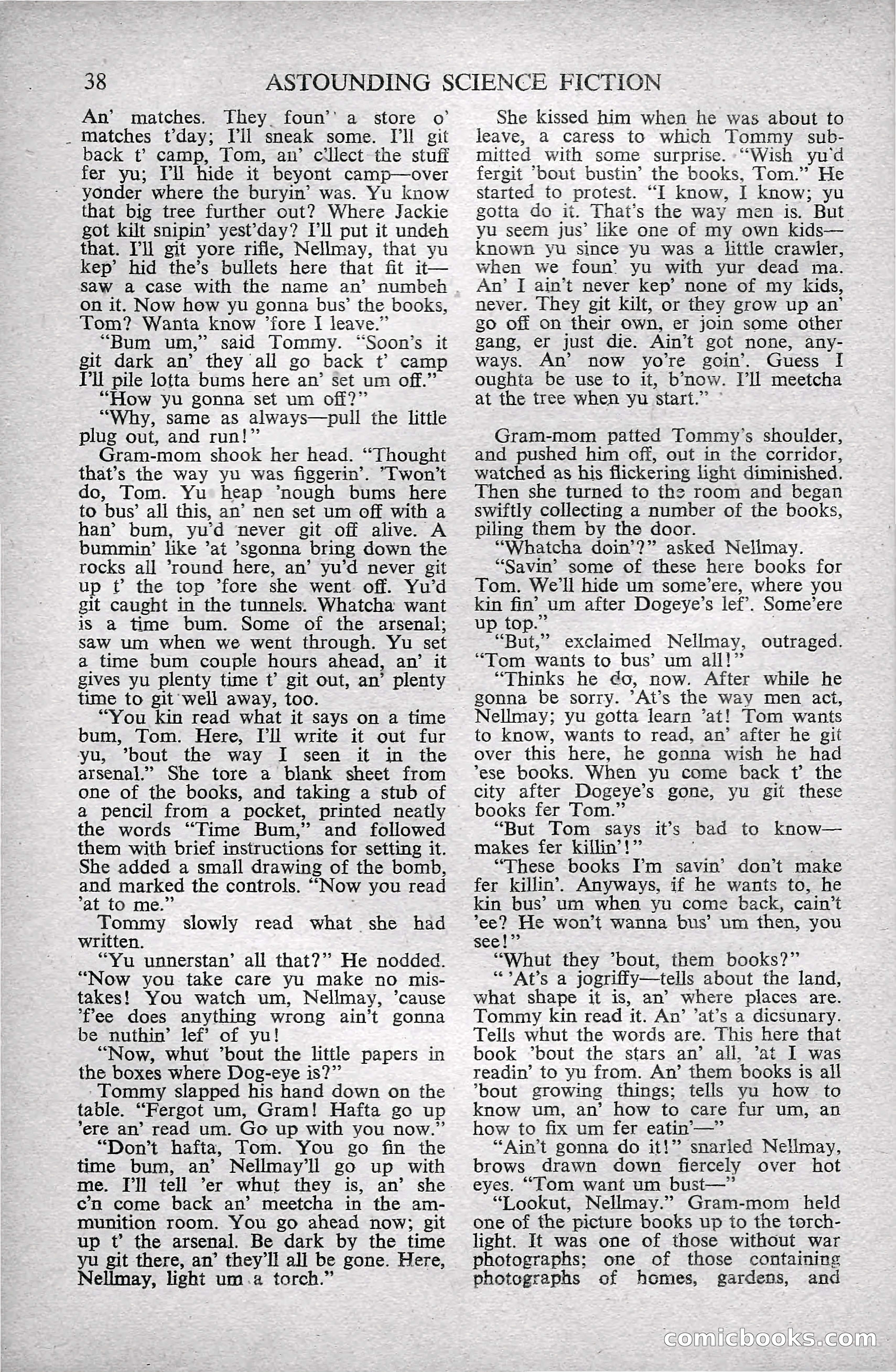 Astounding Science Fiction, October 1947 — page 40 of 68