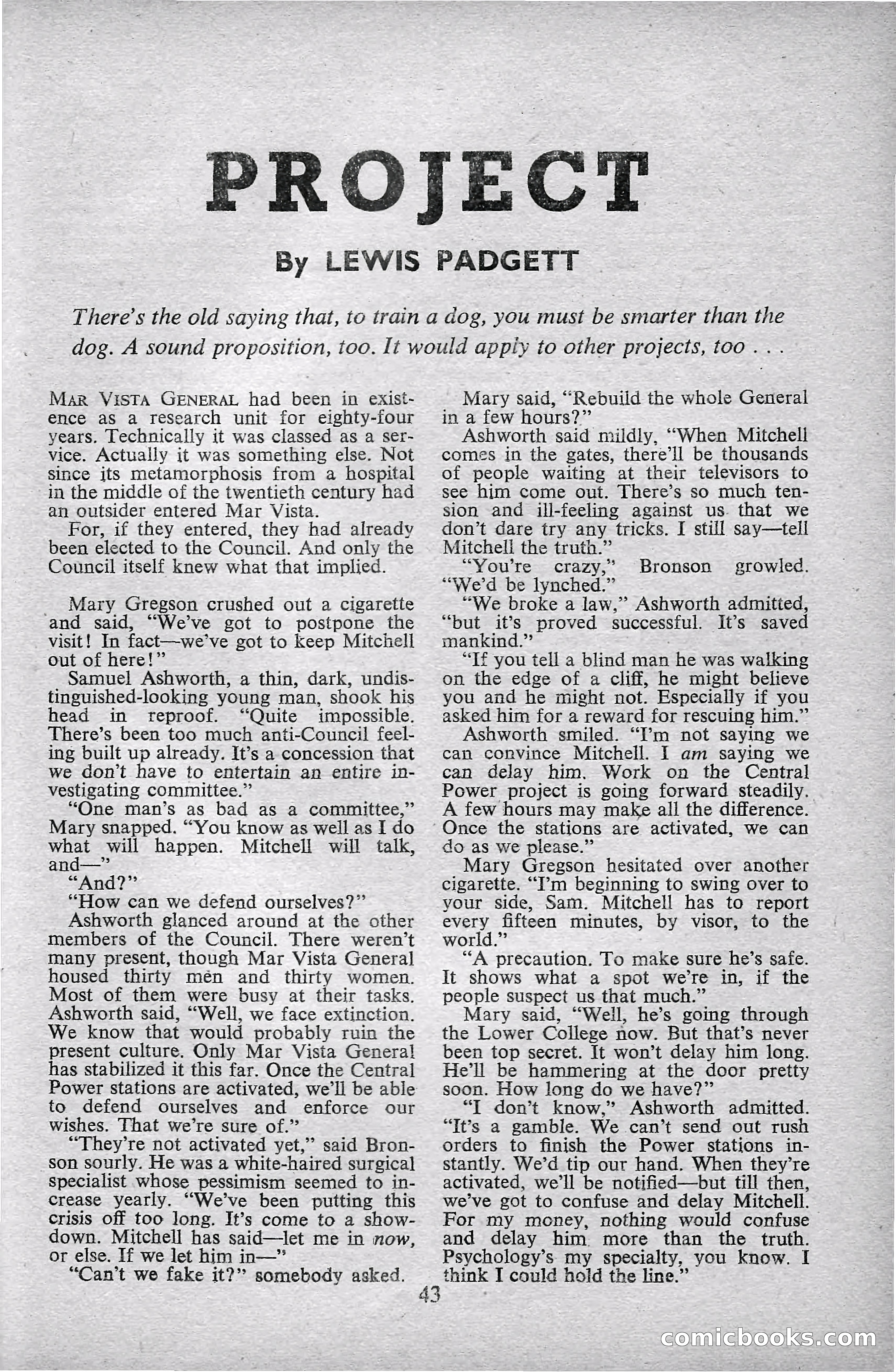 Astounding Science Fiction, October 1947 — page 45 of 68
