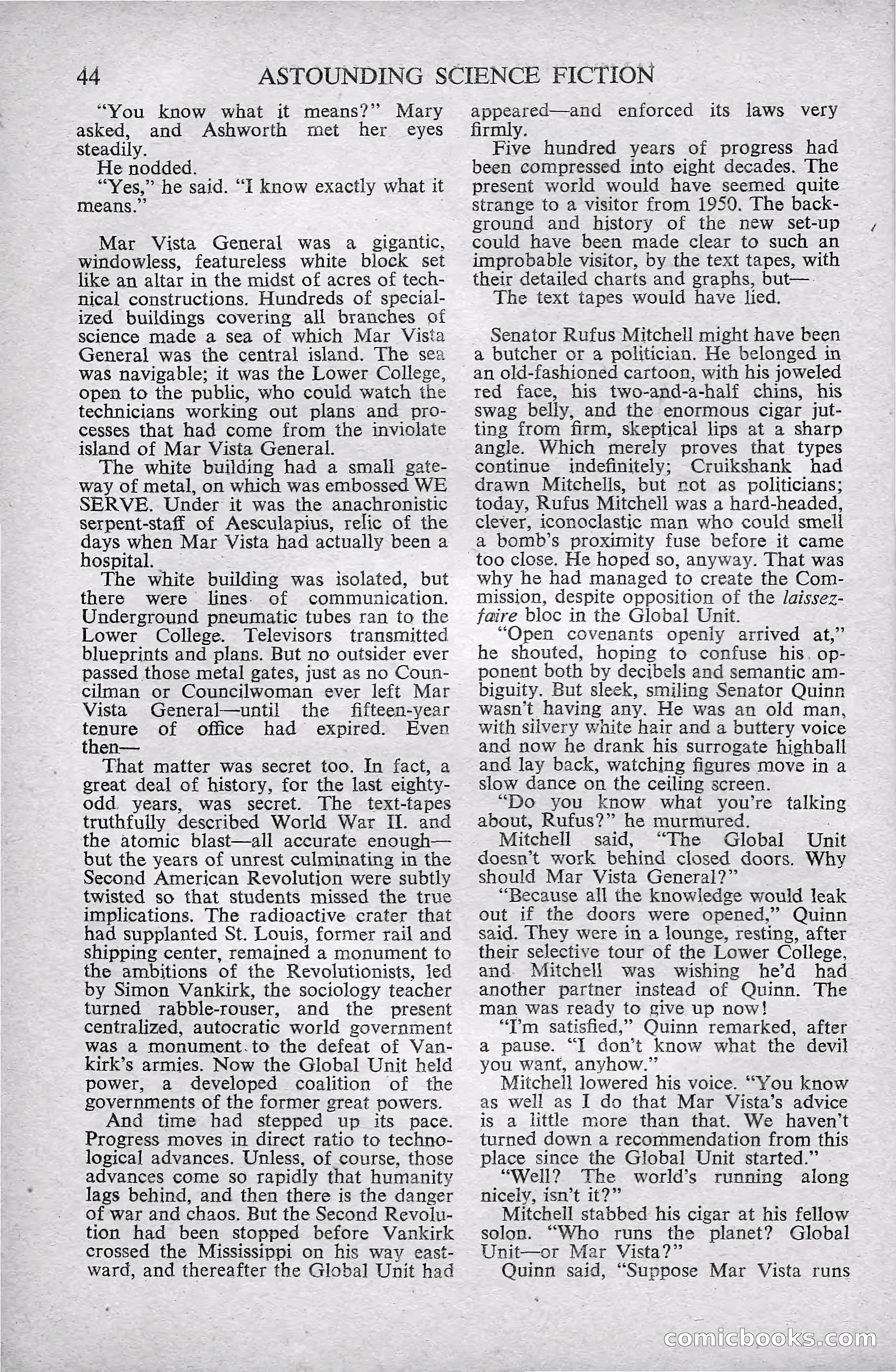 Astounding Science Fiction, October 1947 — page 46 of 68
