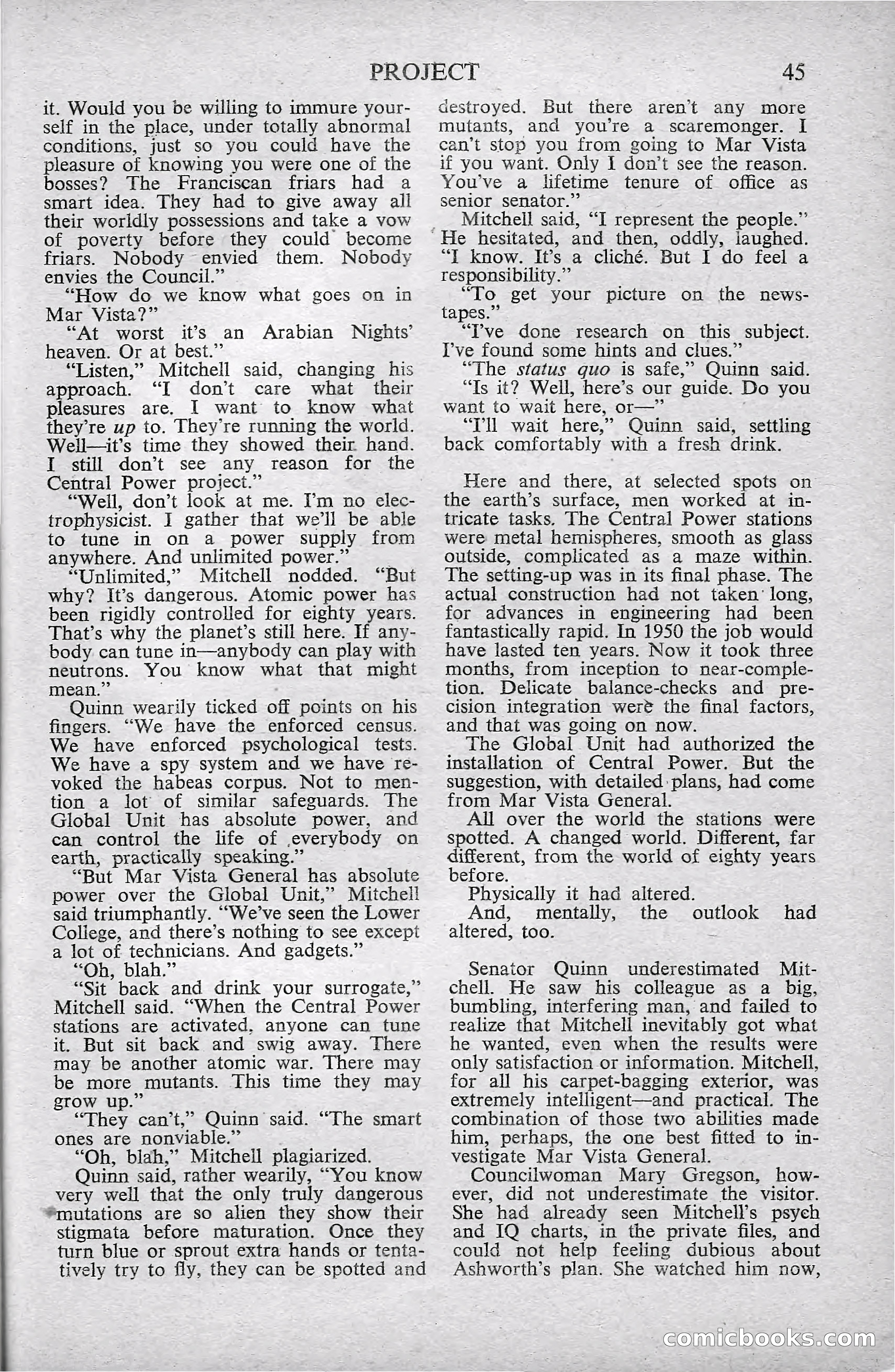 Astounding Science Fiction, October 1947 — page 47 of 68