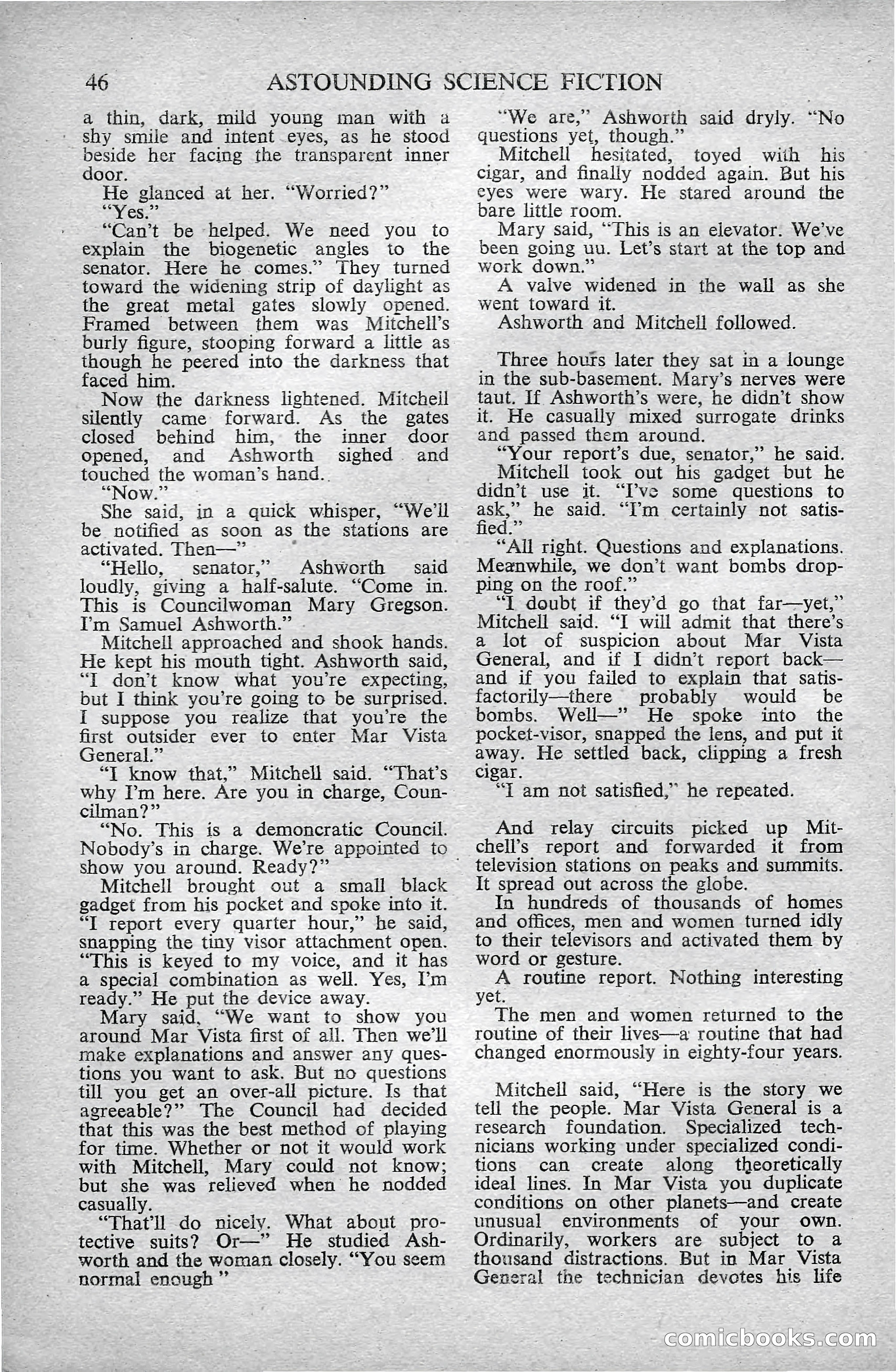 Astounding Science Fiction, October 1947 — page 48 of 68