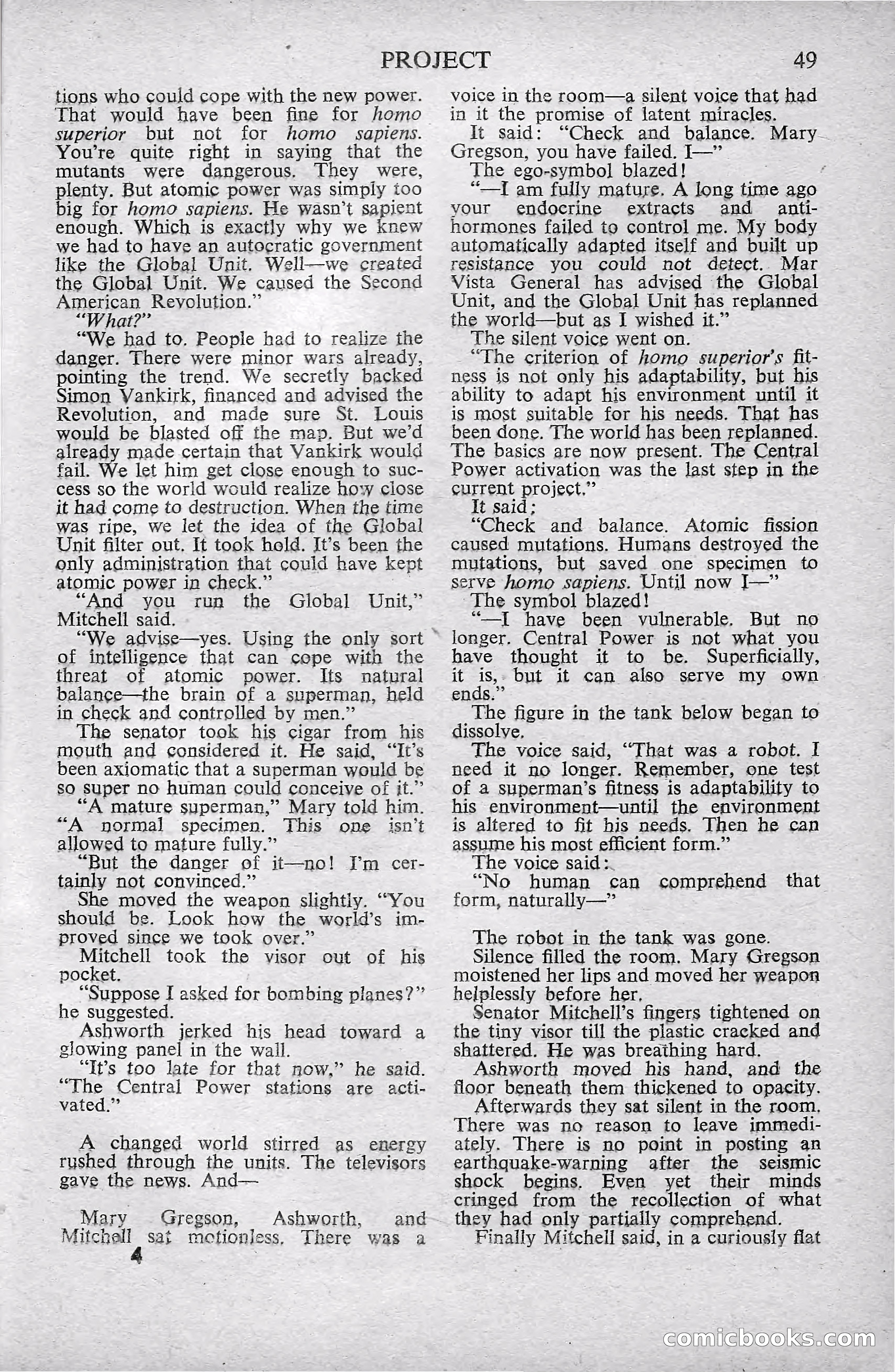 Astounding Science Fiction, October 1947 — page 51 of 68