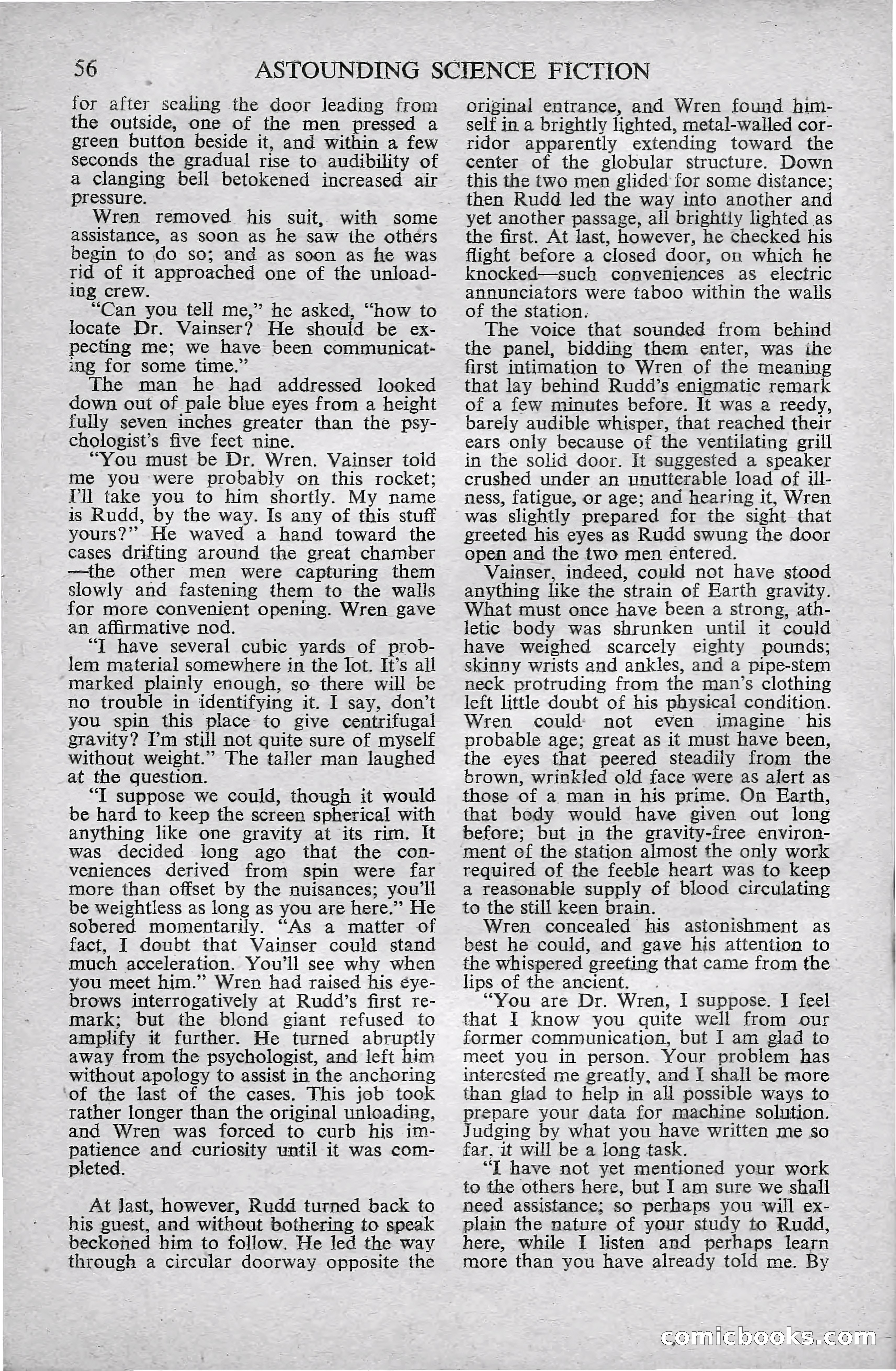 Astounding Science Fiction, October 1947 — page 58 of 68