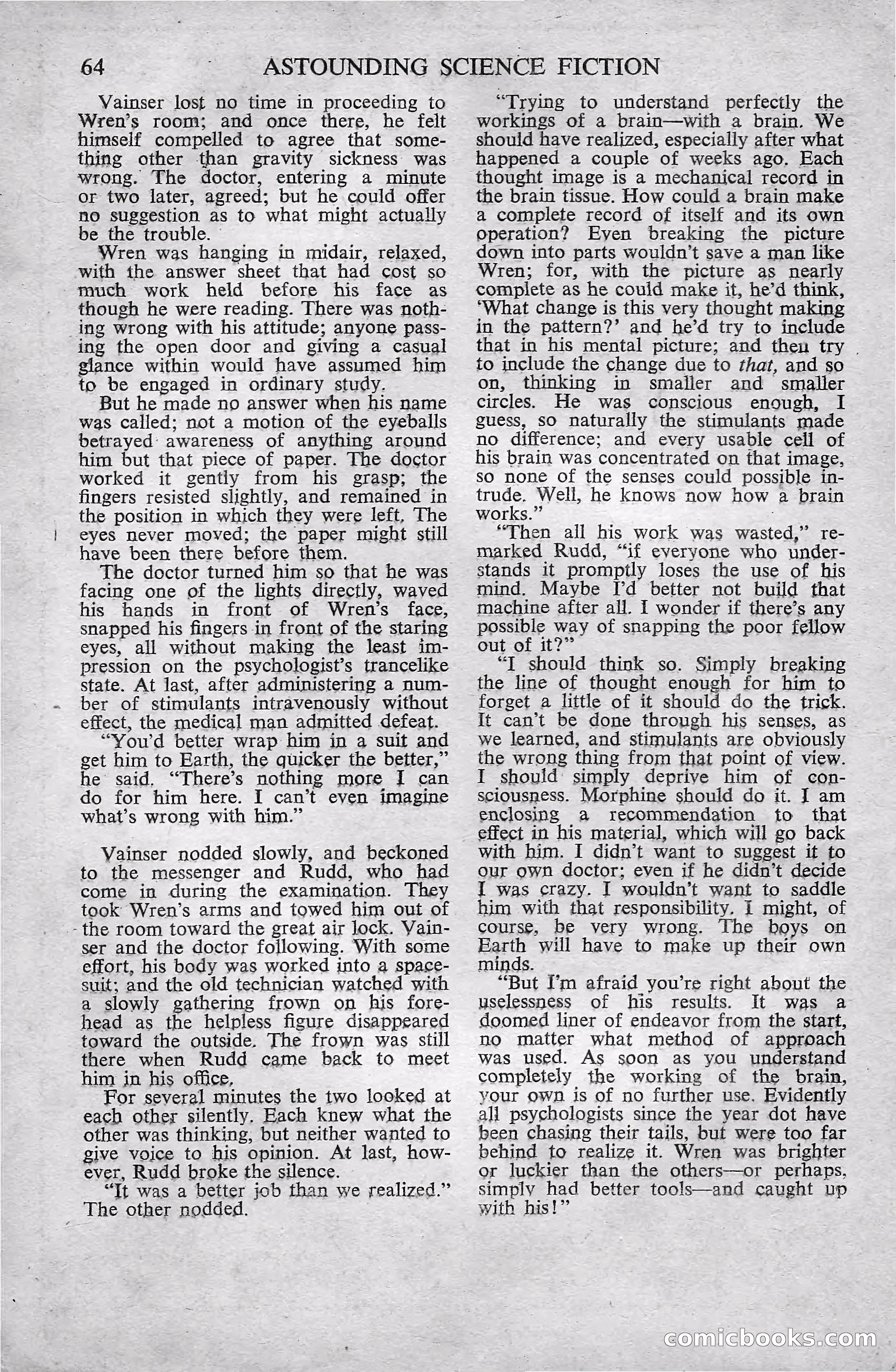 Astounding Science Fiction, October 1947 — page 66 of 68