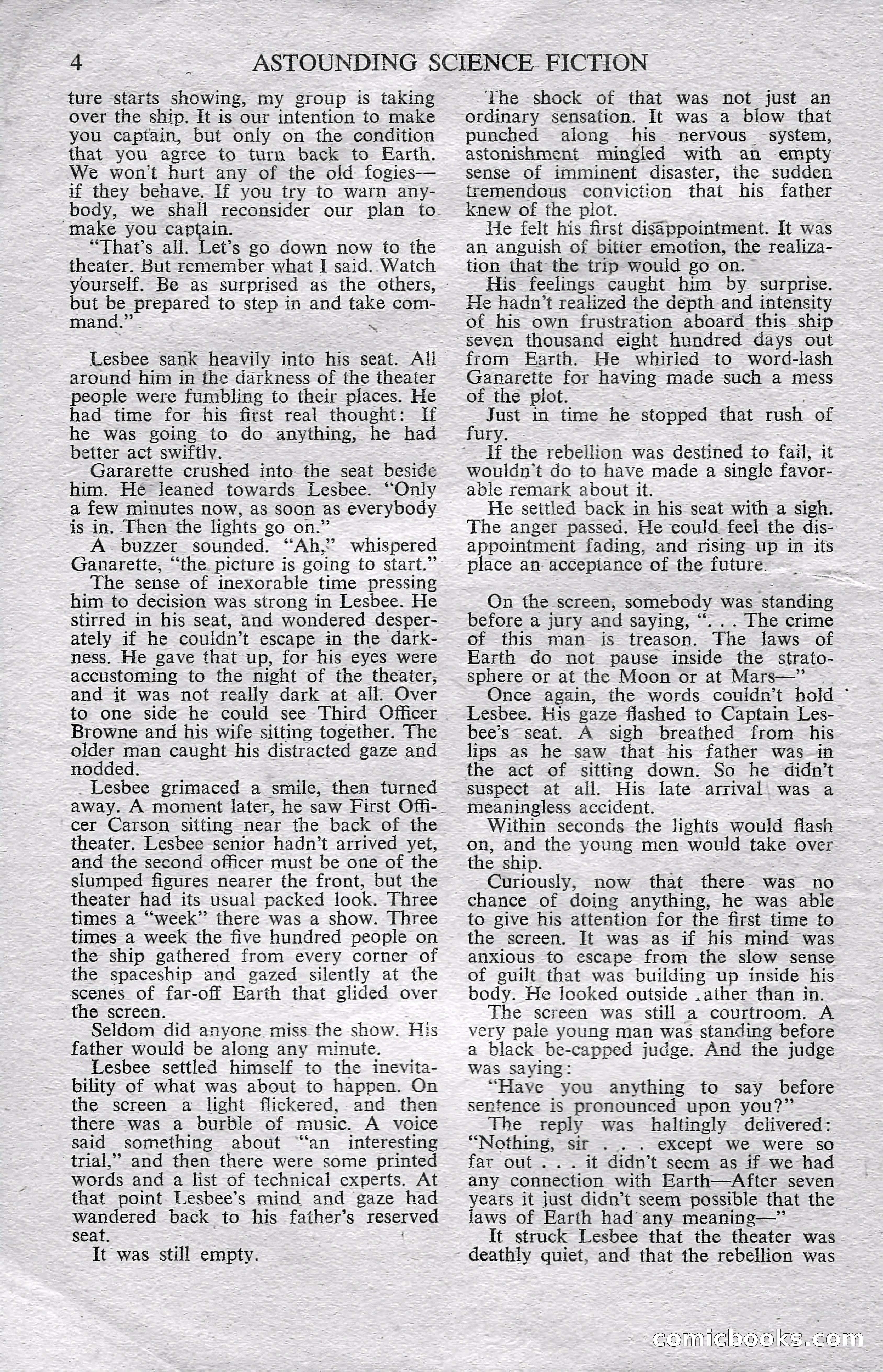Astounding Science Fiction (British Edition) — page 6 of 68