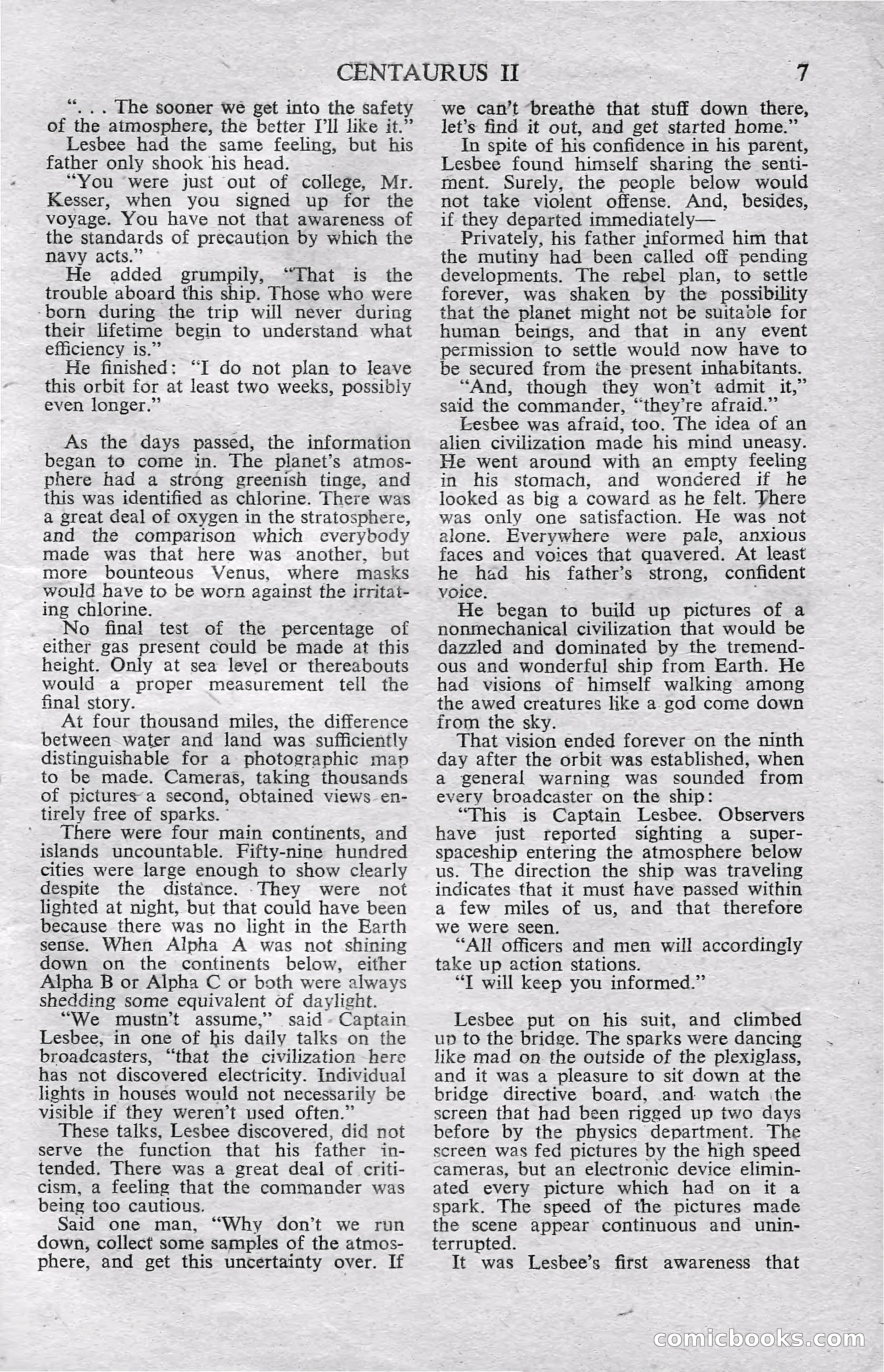 Astounding Science Fiction (British Edition) — page 9 of 68