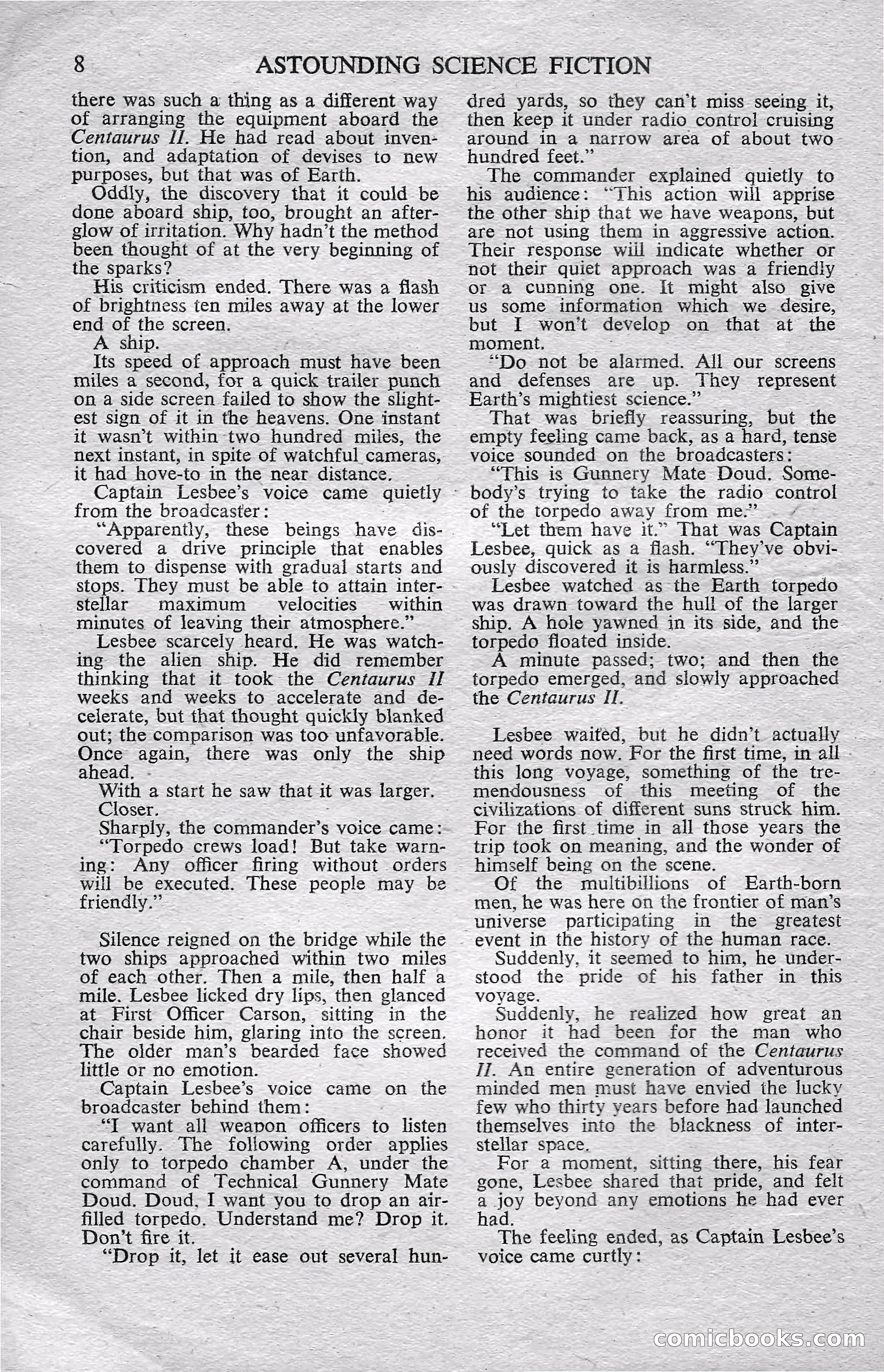 Astounding Science Fiction (British Edition) — page 10 of 68