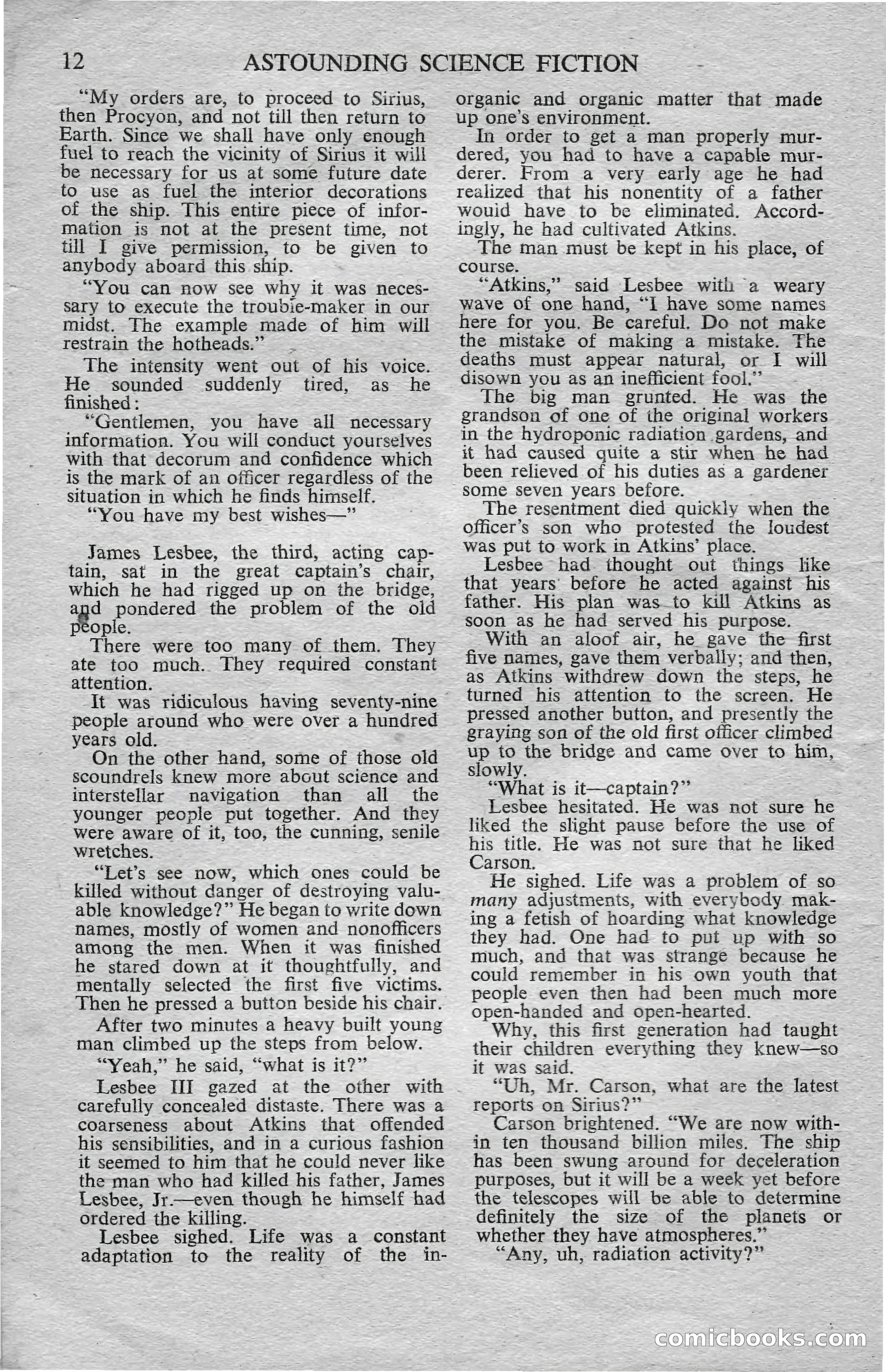 Astounding Science Fiction (British Edition) — page 14 of 68