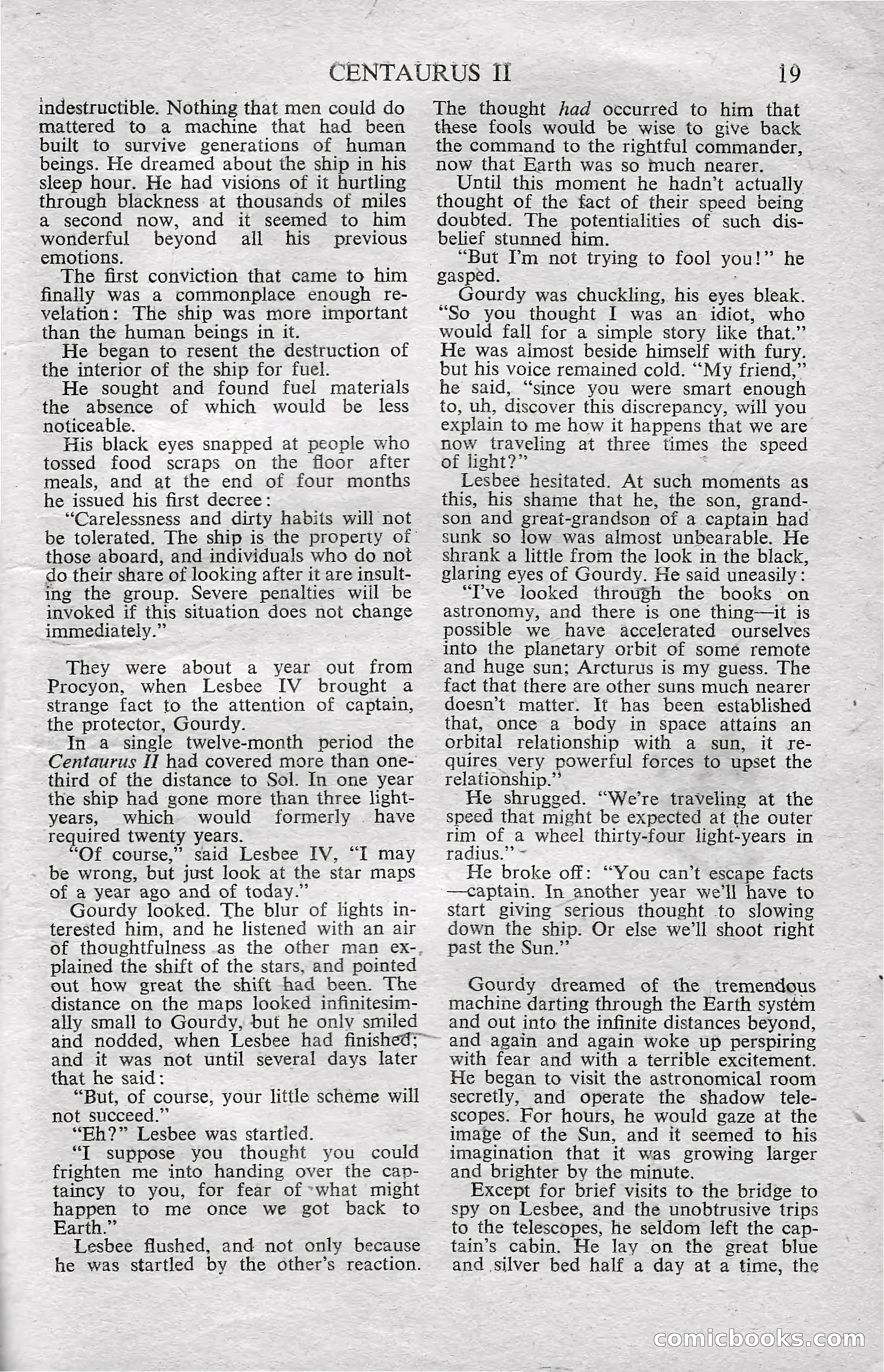 Astounding Science Fiction (British Edition) — page 21 of 68