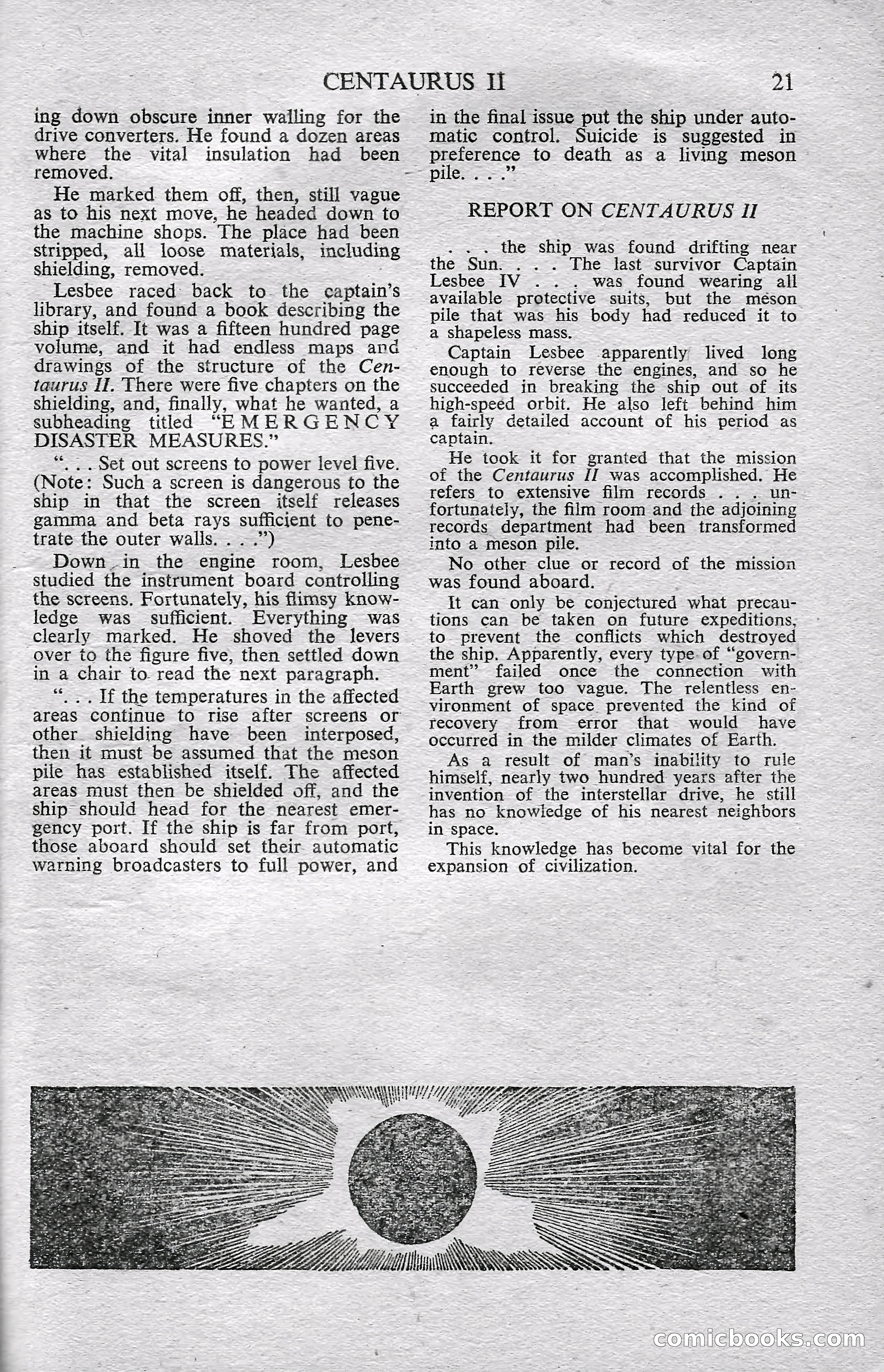 Astounding Science Fiction (British Edition) — page 23 of 68