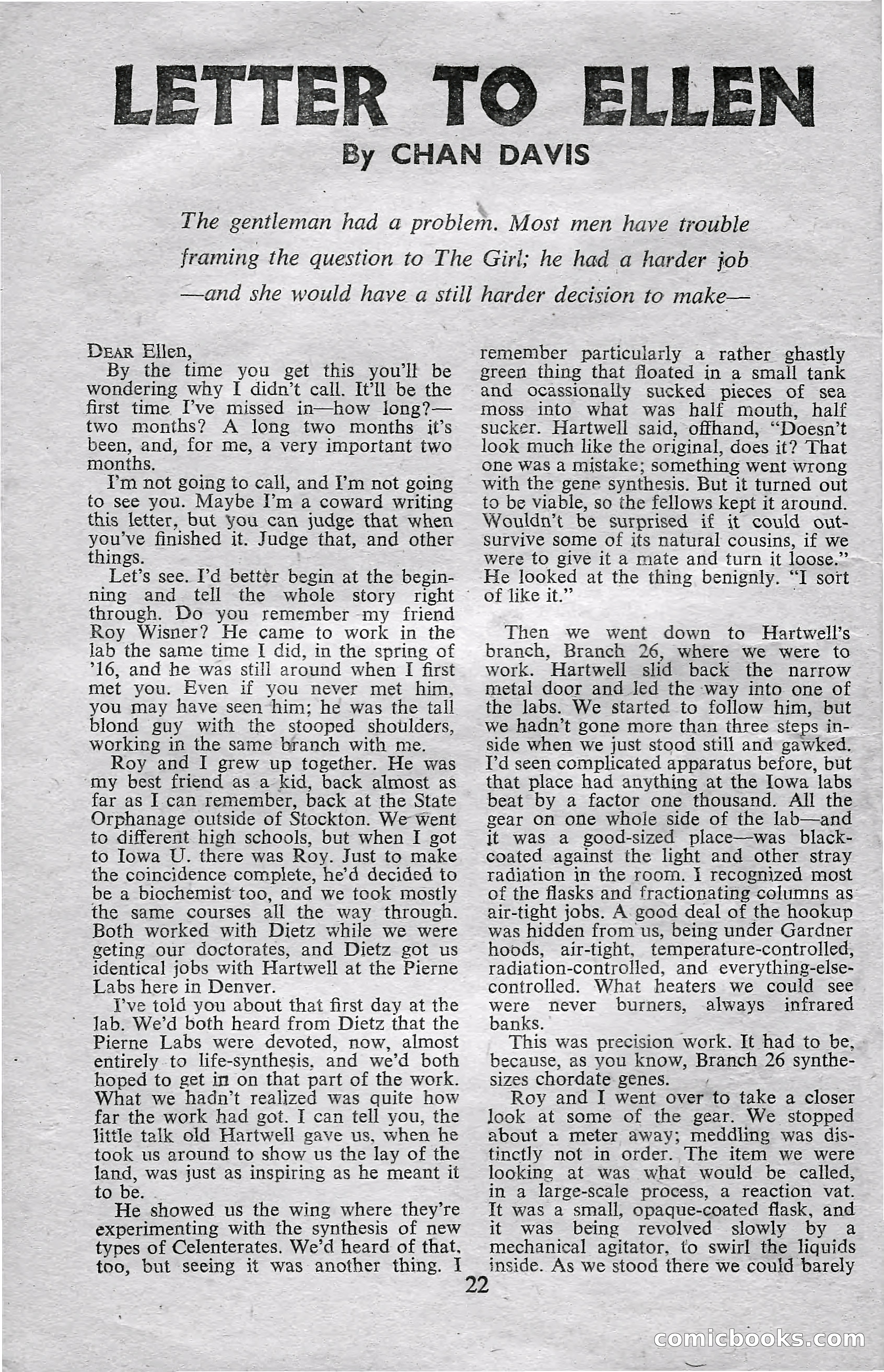 Astounding Science Fiction (British Edition) — page 24 of 68